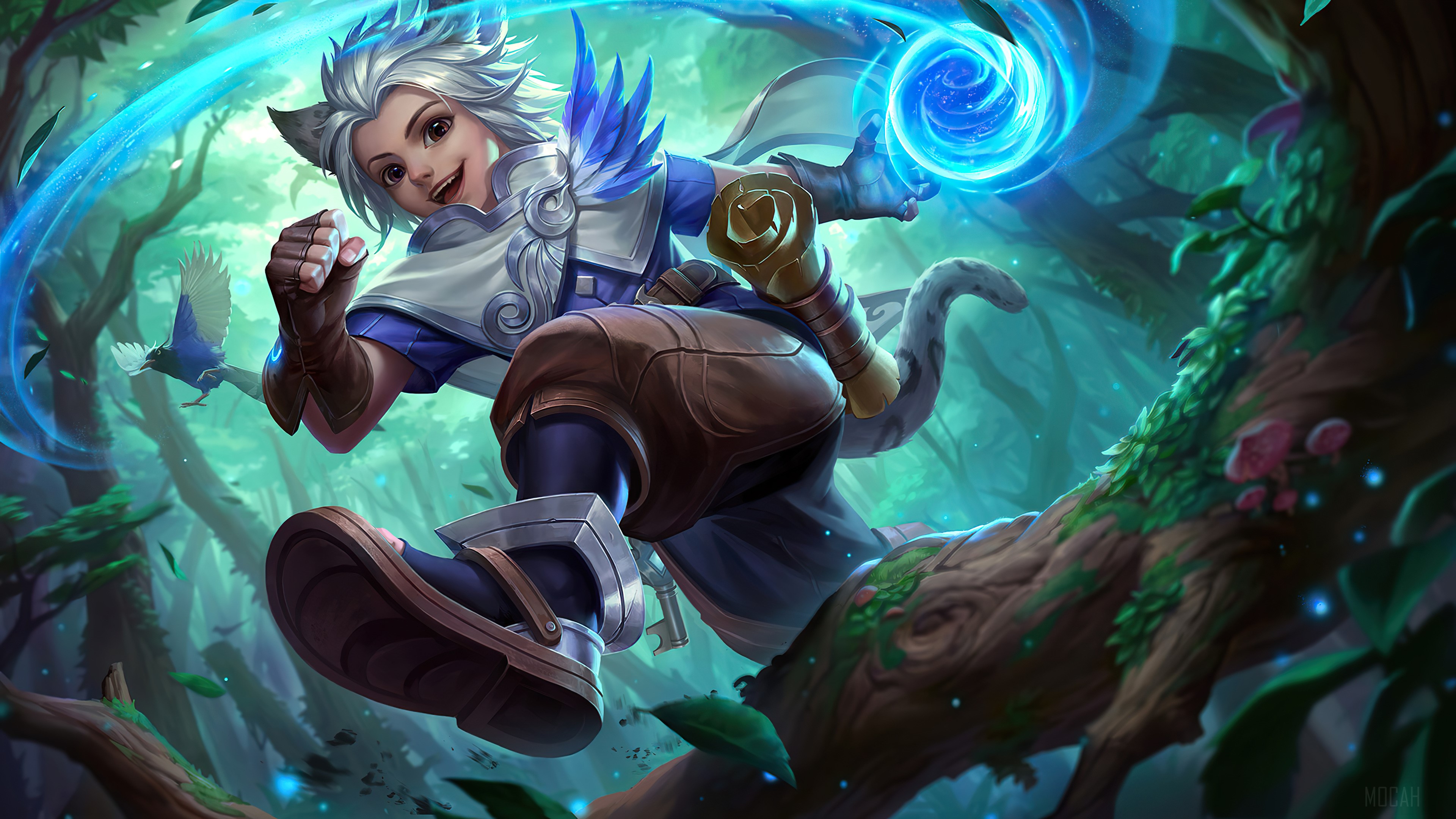 Harith from Mobile Legends Bang Bang 4K Action HD Wallpaper