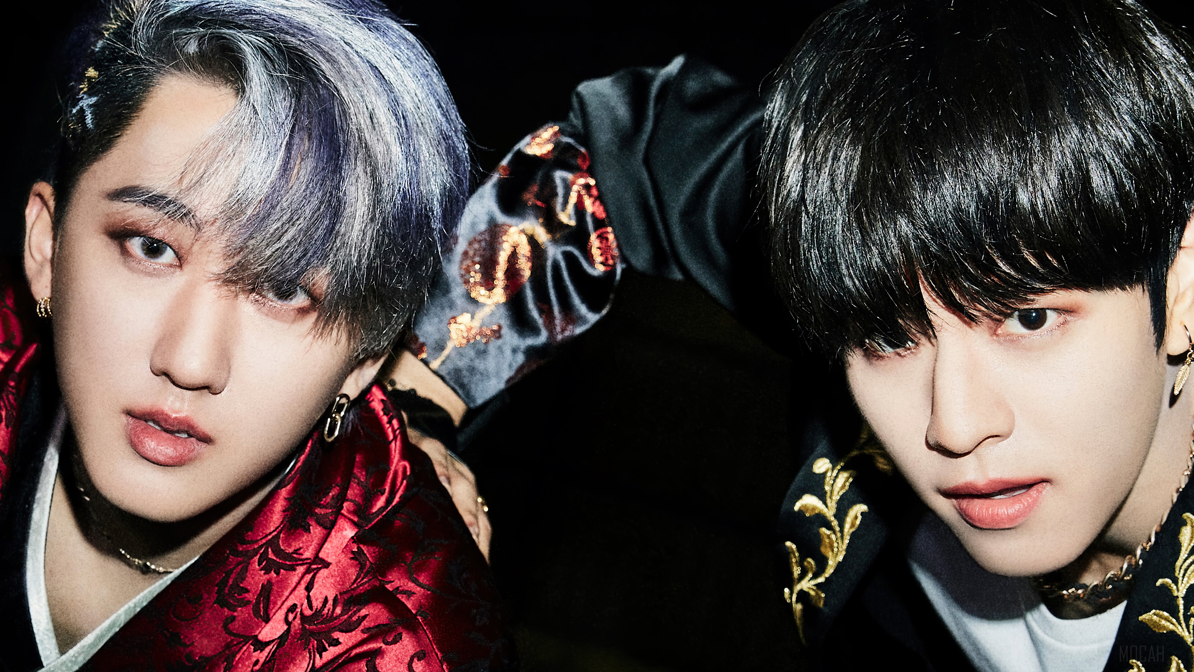 Stray Kids Changbin and Seungmin from Back Door 4K HD Wallpaper