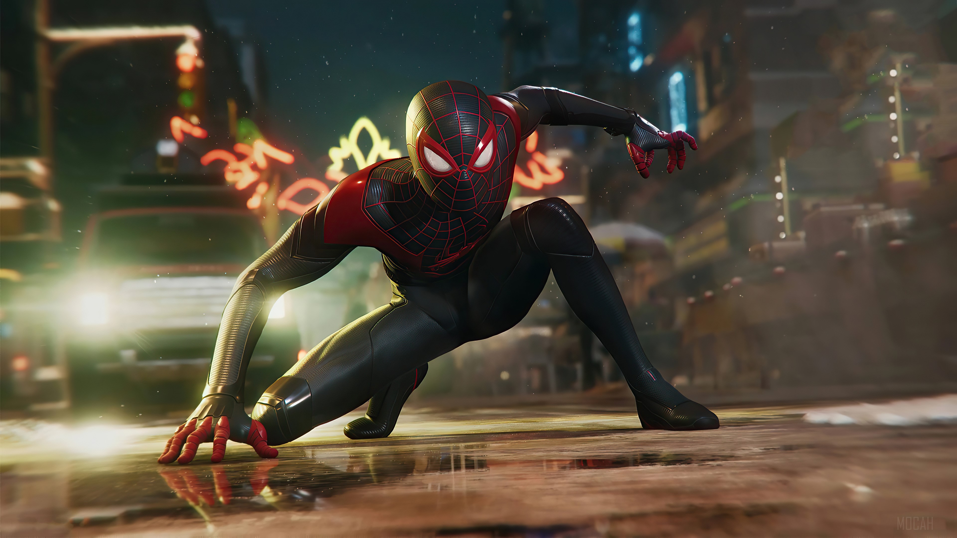 Spider-Man Miles Morales in 4K HD Wallpaper