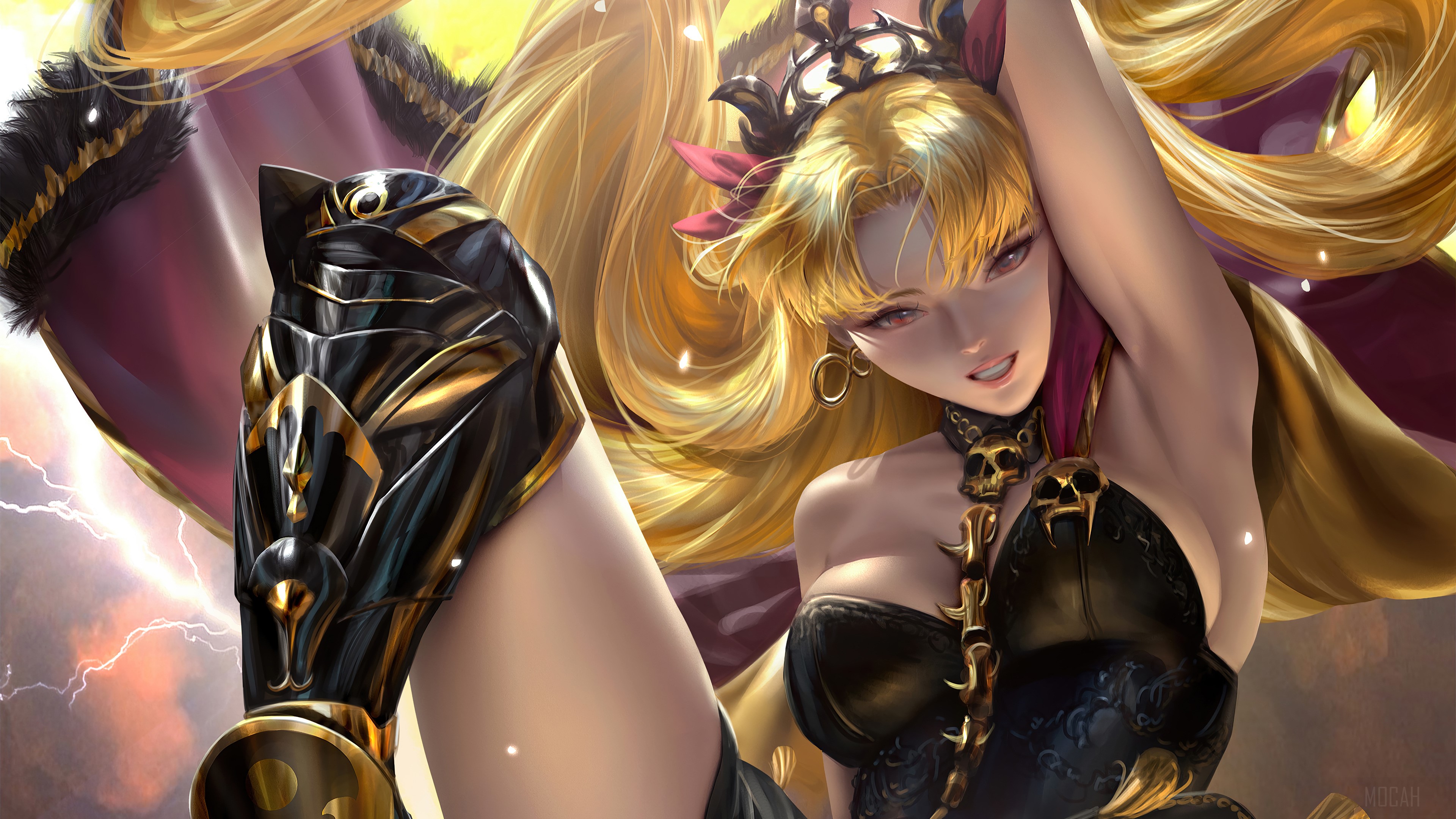 Ereshkigal from Fate Grand Order 4K HD Wallpaper