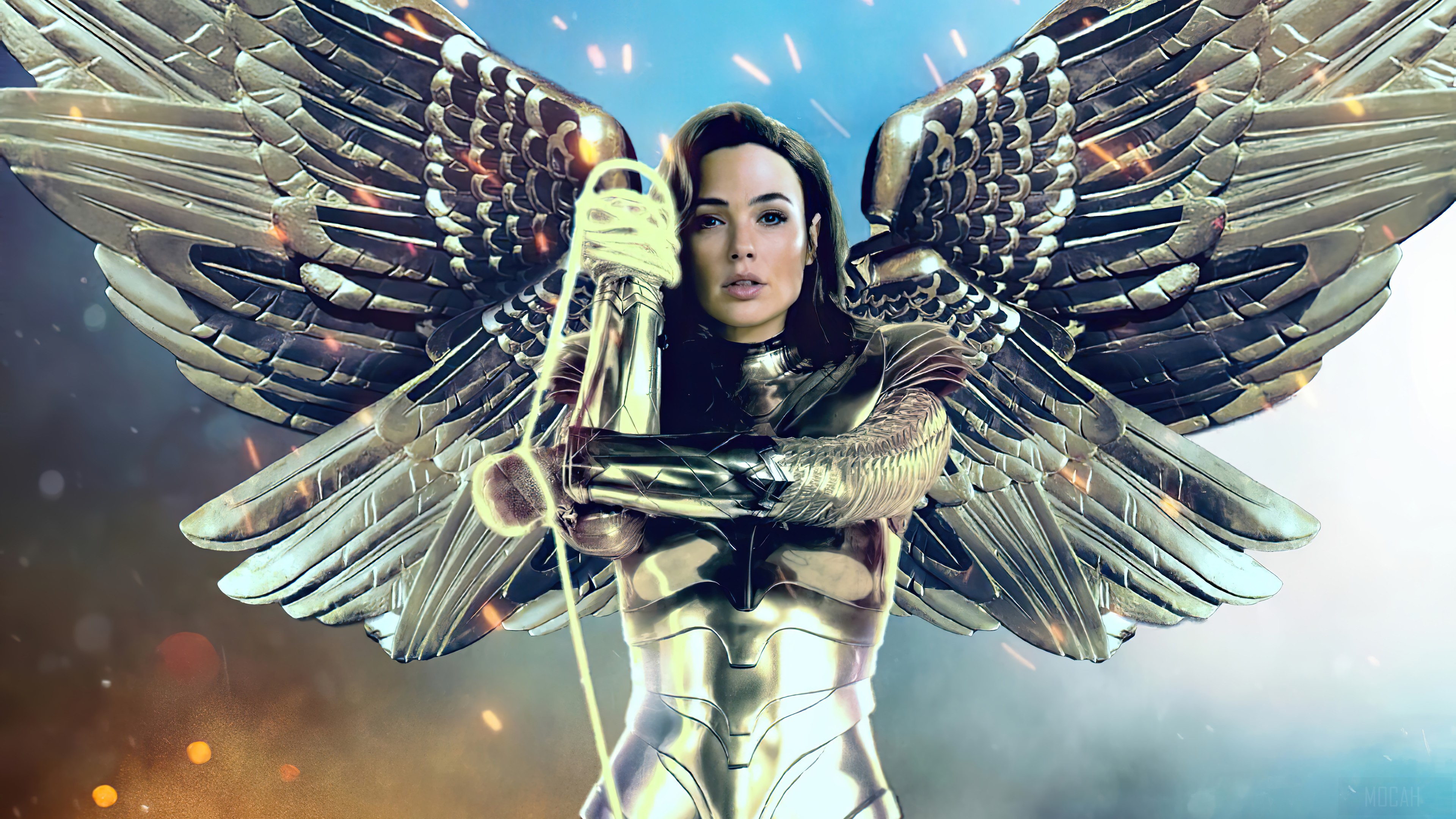 Wonder Woman 1984 Movie Gal Gadot Wonder Woman Golden Eagle Armor Wonder Woman 1984 Movie Gal Gadot Wonder Woman Golden Eagle Armor