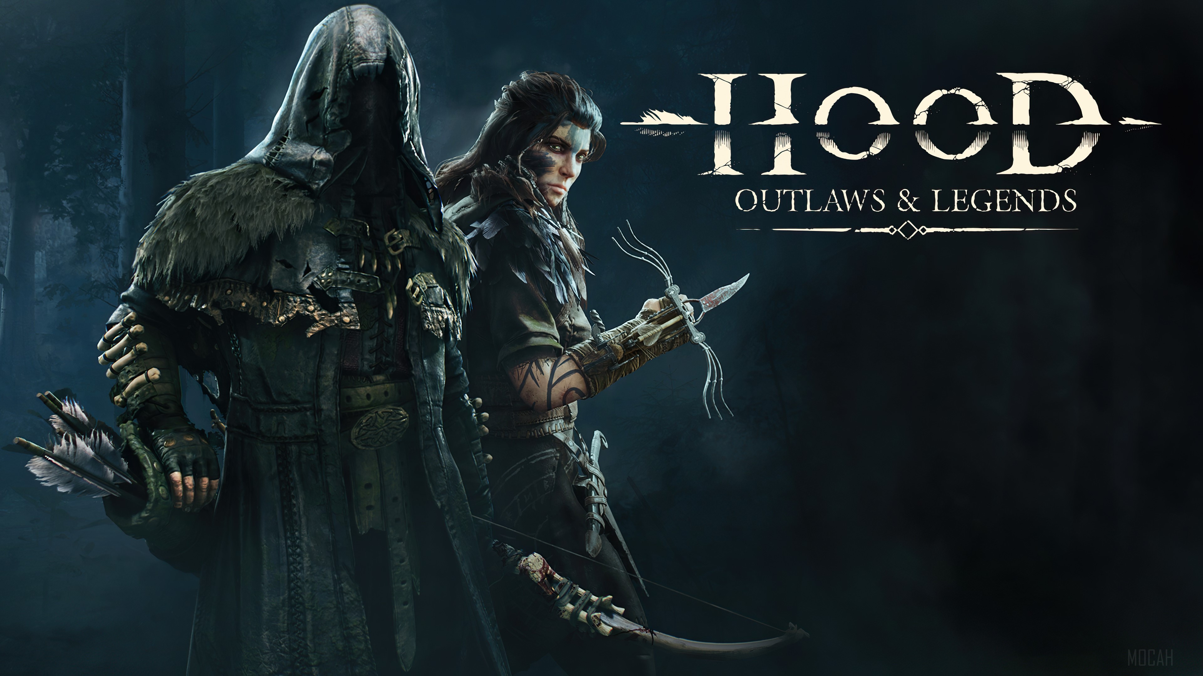 Hood Outlaws & Legends Key Art 4K HD Wallpaper