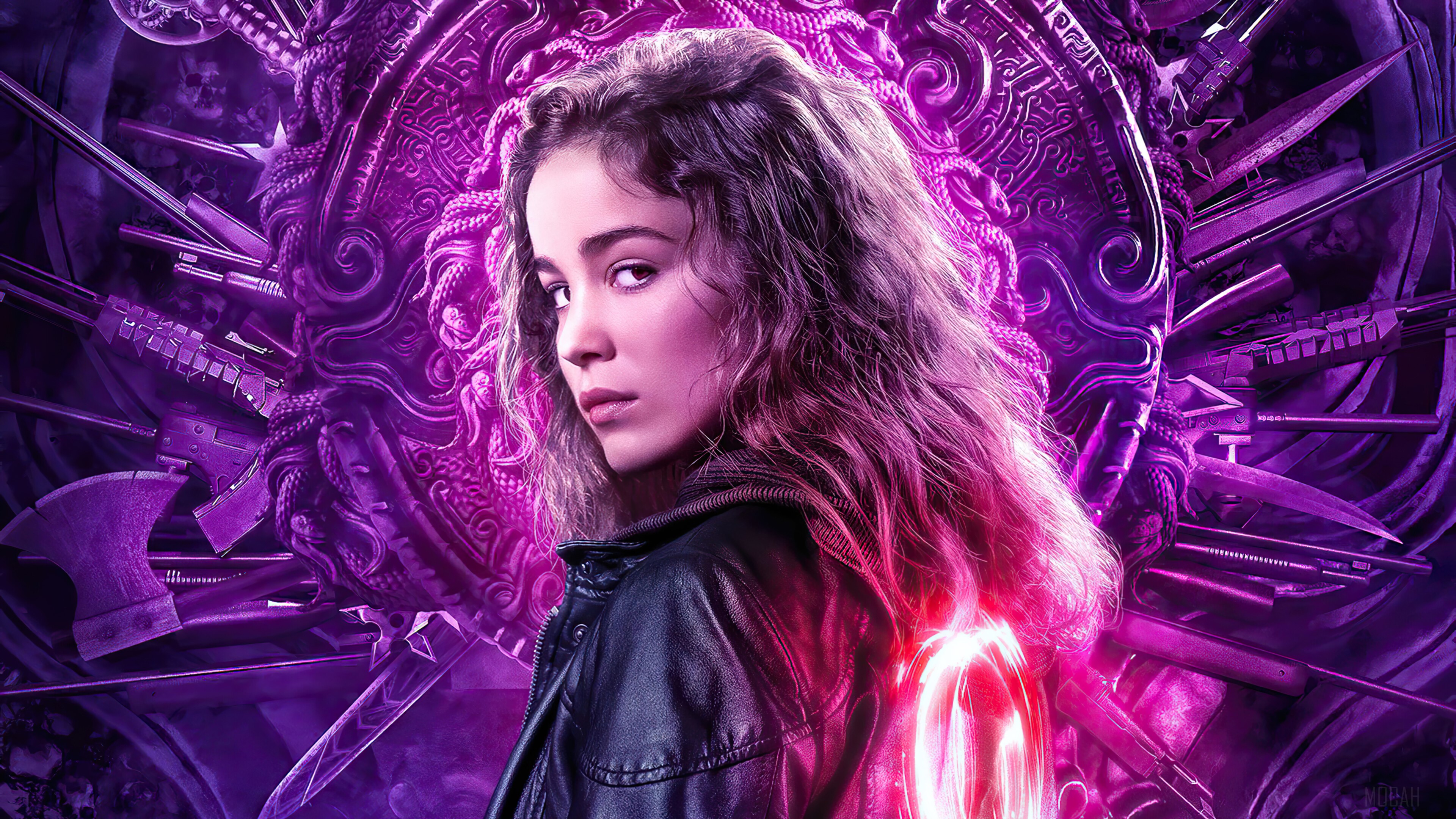 Ava Silva from Warrior Nun Poster 4K HD Wallpaper