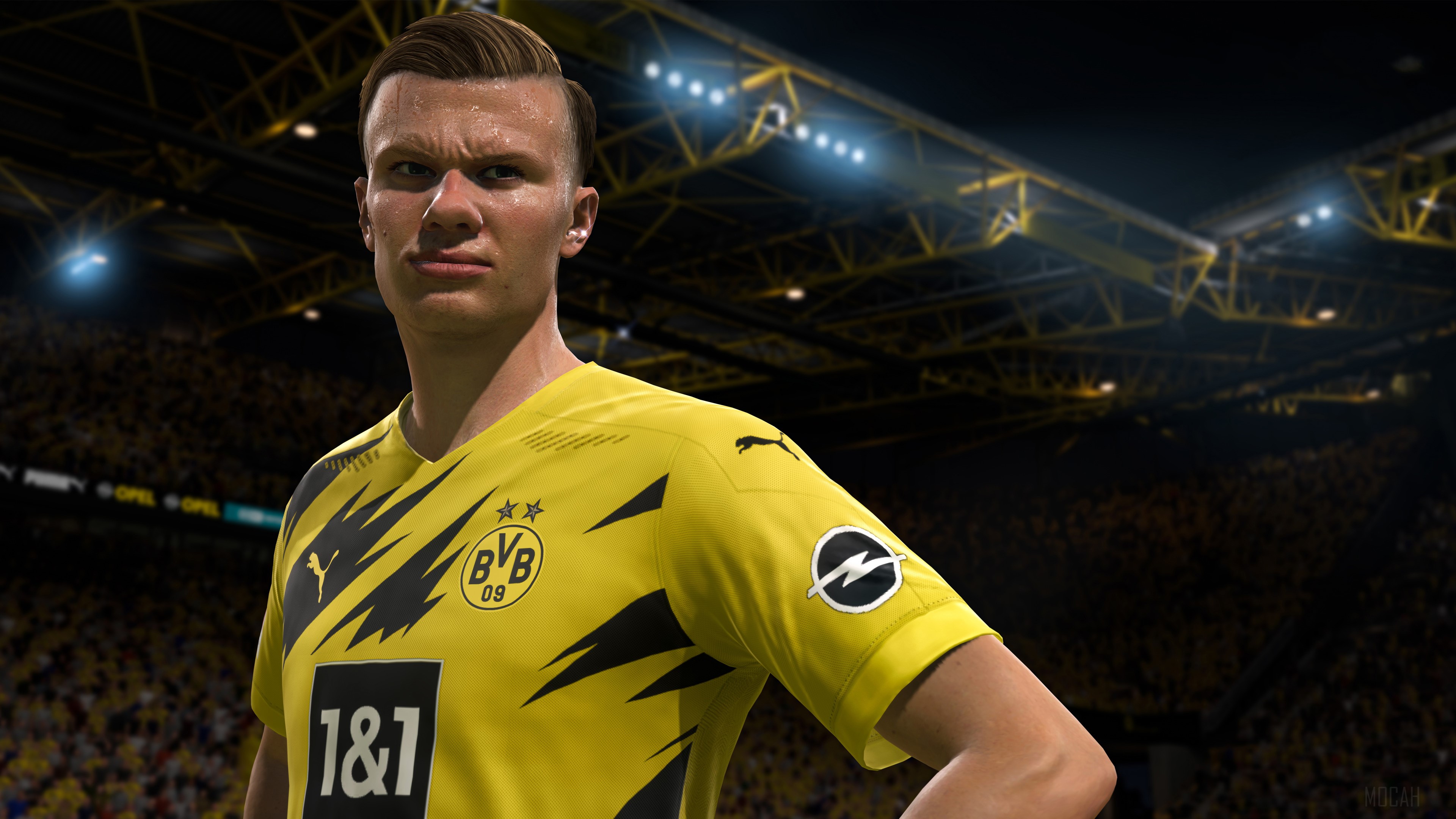 Erling Haaland from FIFA 21 4K HD Wallpaper