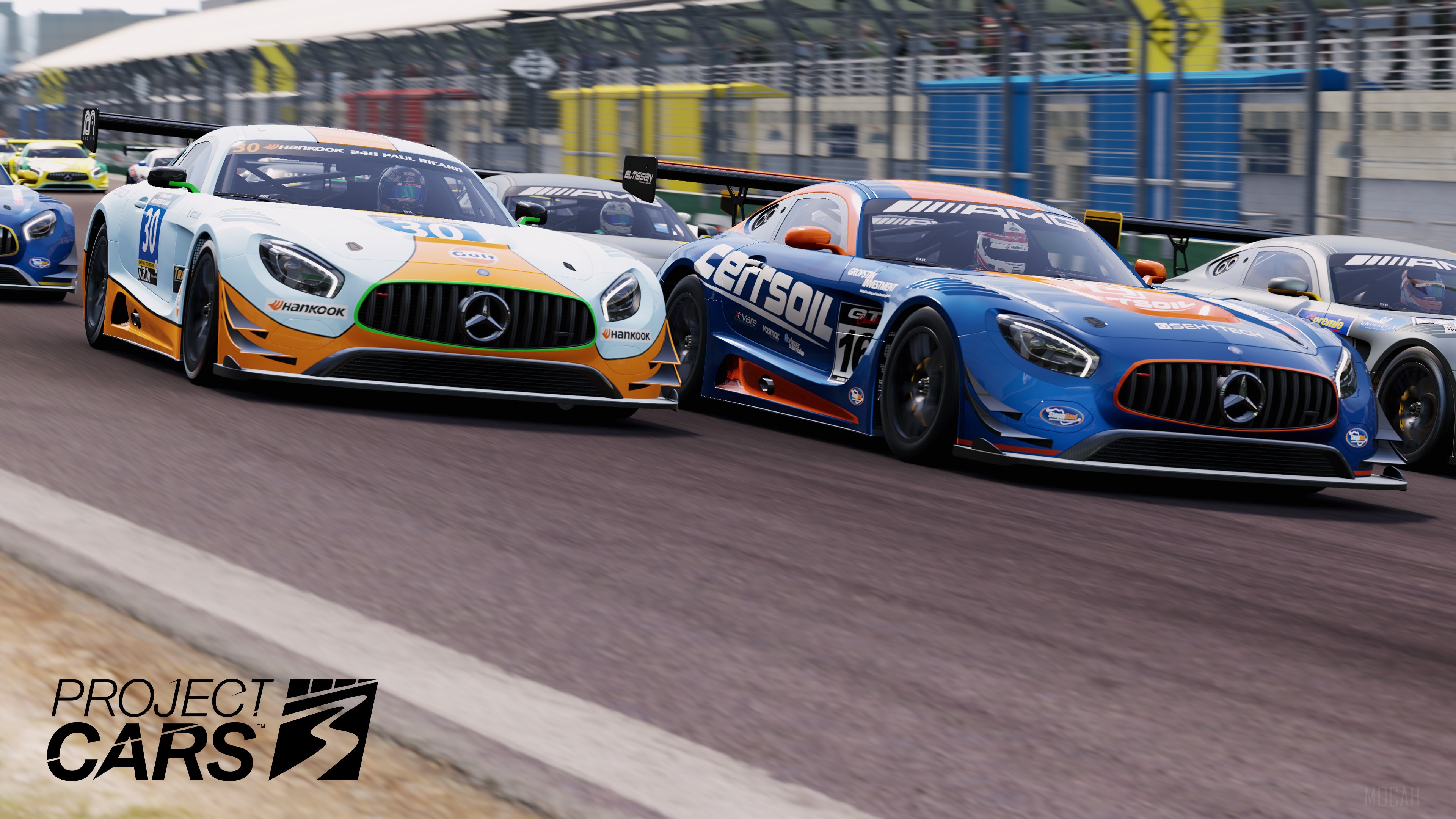 Project CARS 3 racing on a track HD Wallpaper