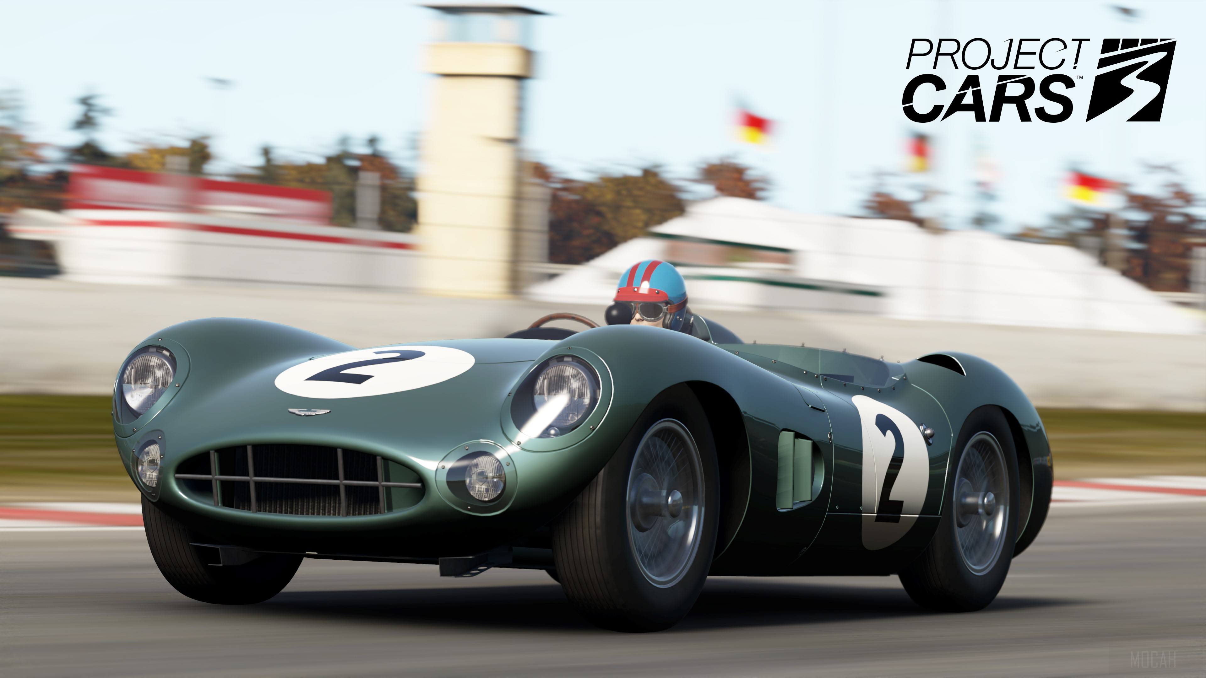 Aston Martin DBR1 from Project CARS 3 4K HD Wallpaper