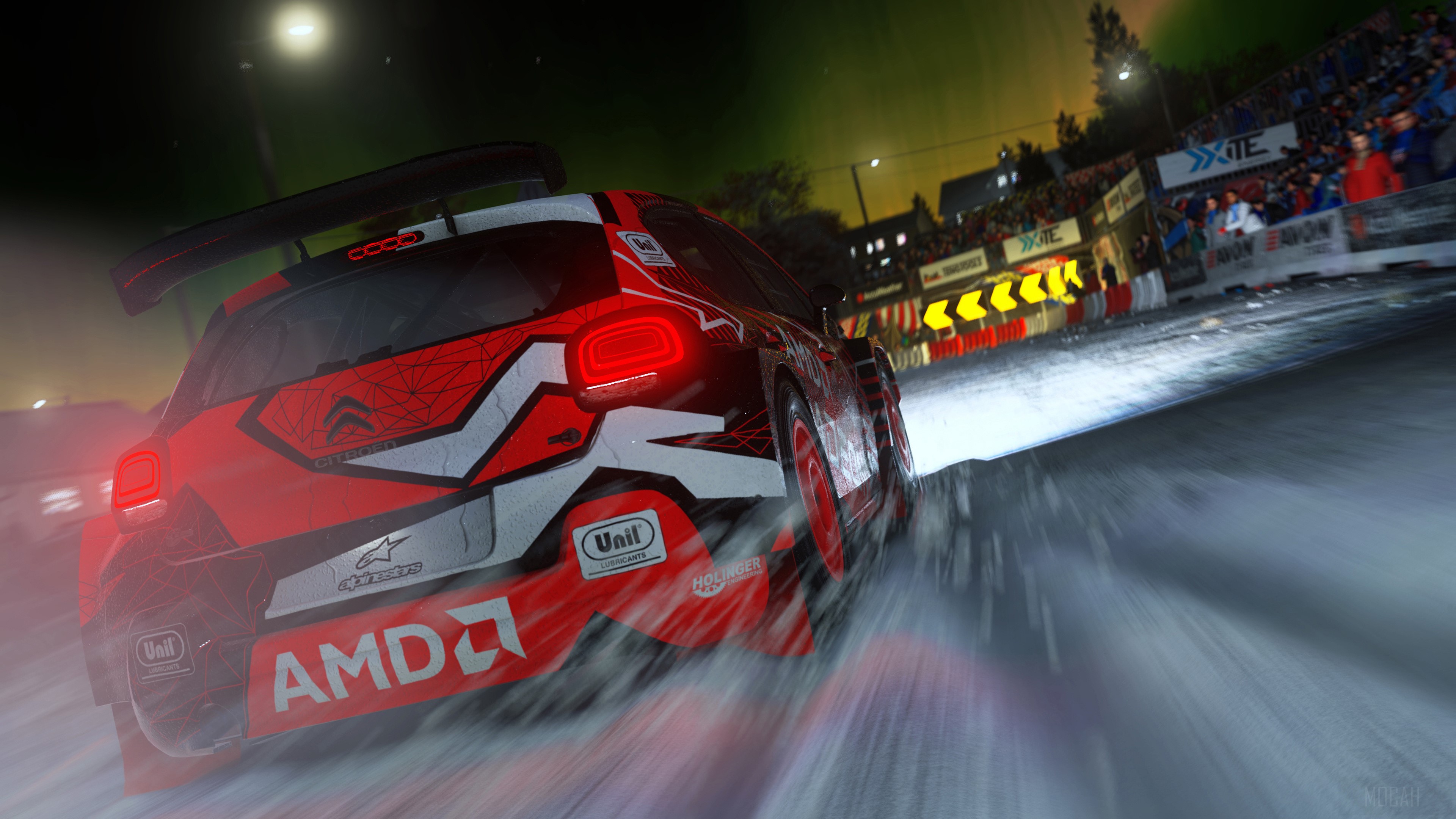 Citroen C3 WRC car in Dirt 5 4K HD Wallpaper