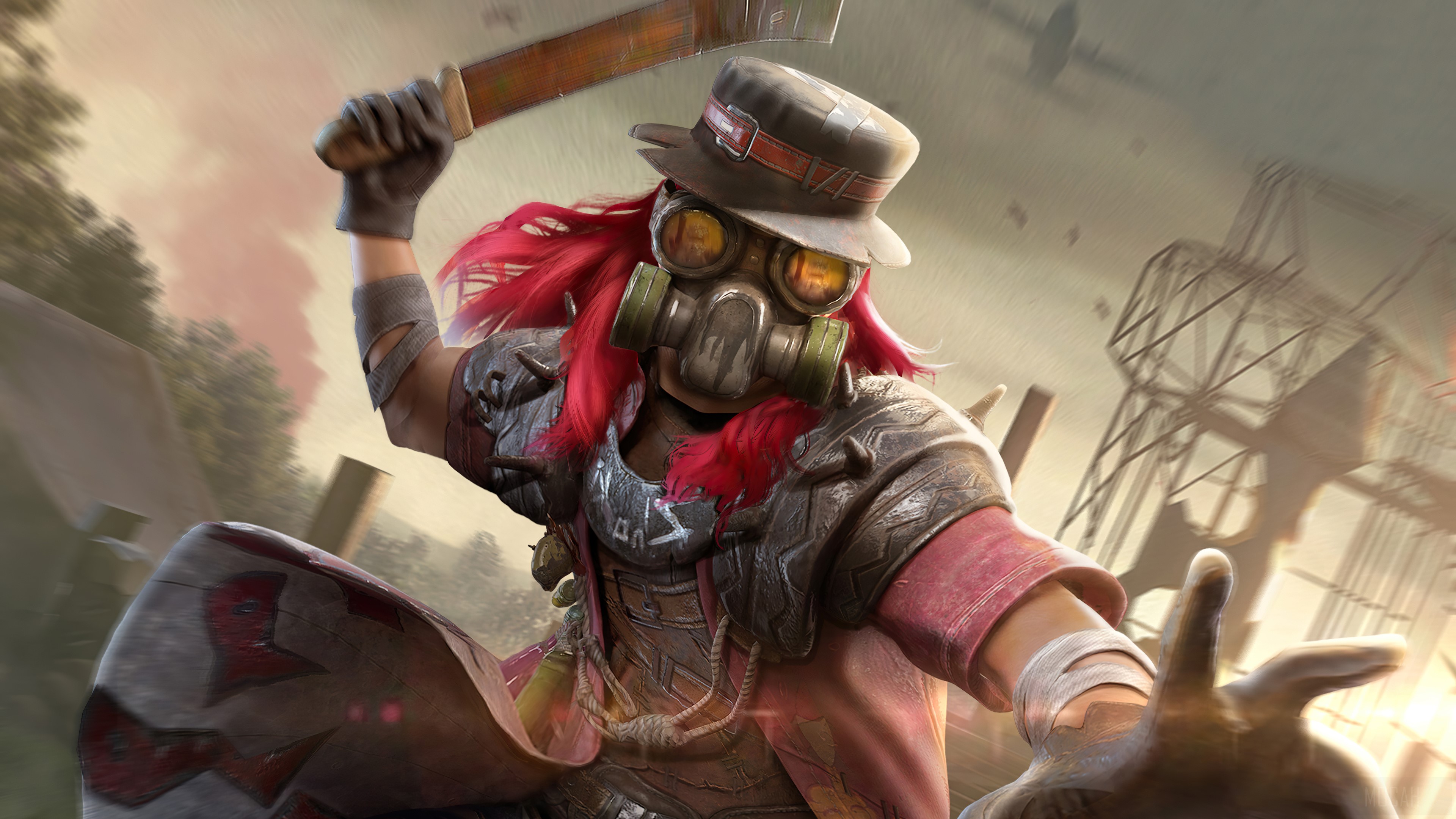 Butcher of Stalber skin from PUBG Mobile 4K HD Wallpaper