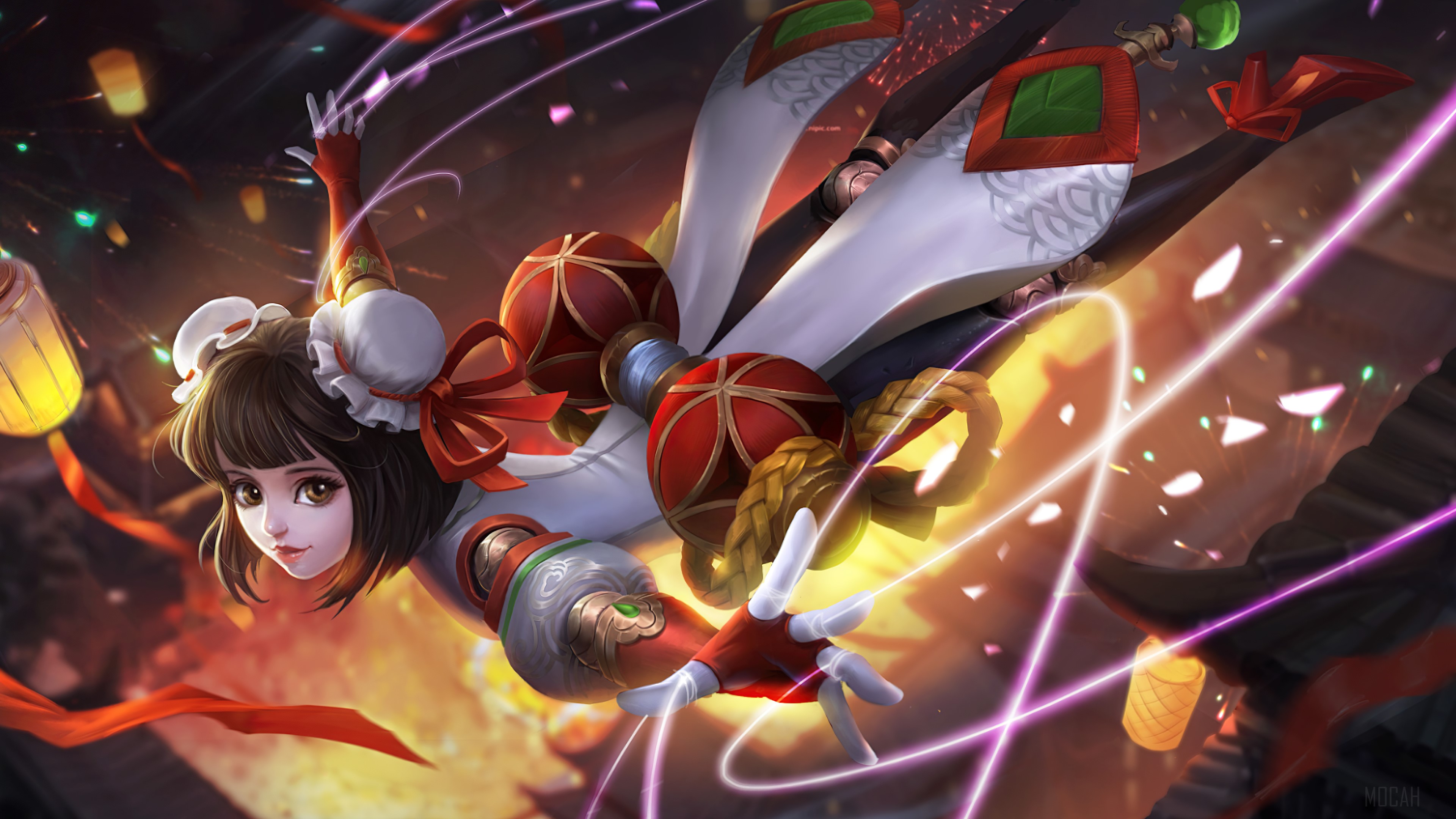 Shanghai Maiden Angel 4K Mobile Legends HD Wallpaper