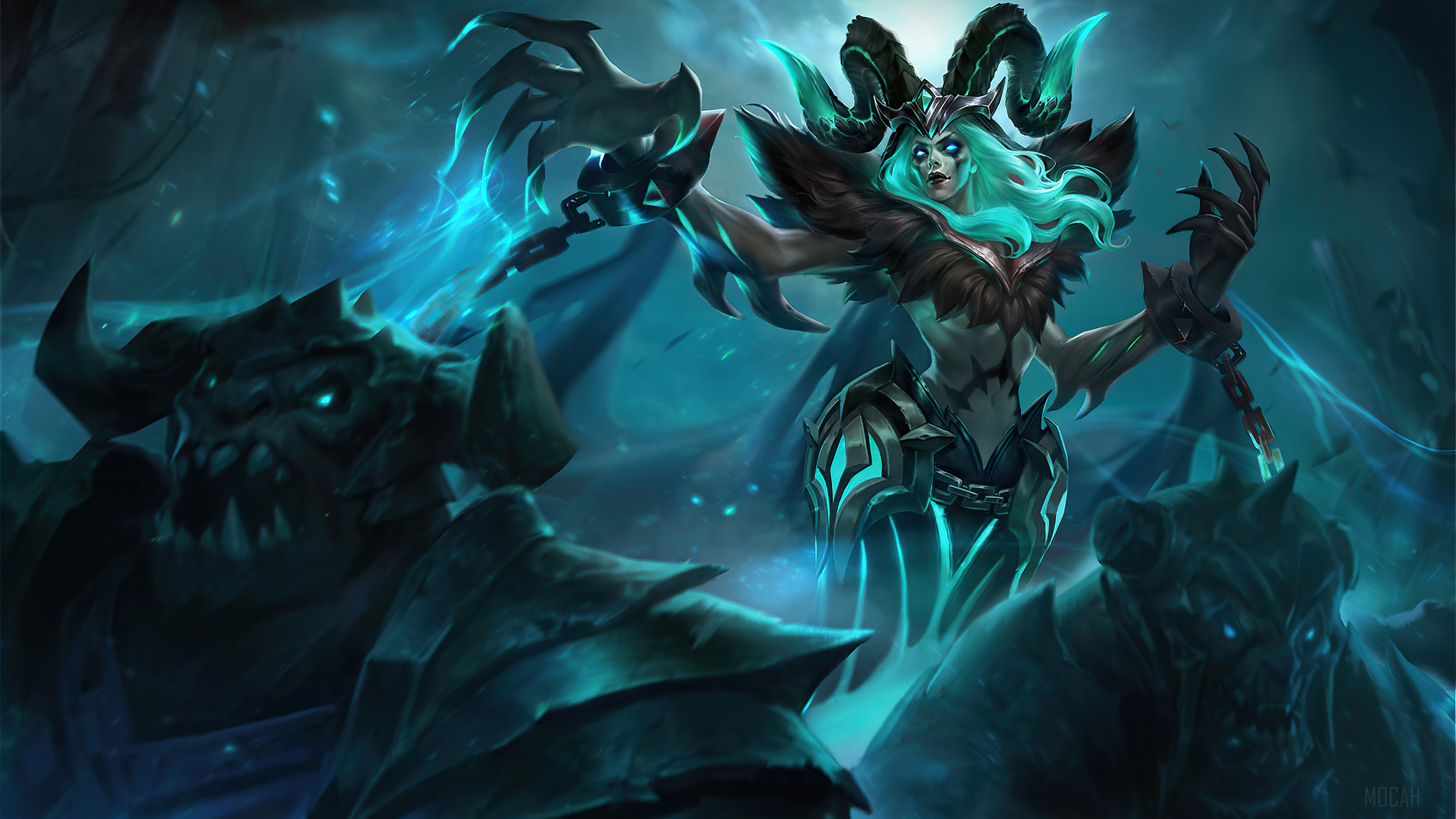 Vexana Dark Sorceress from Mobile Legends 4k HD Wallpaper
