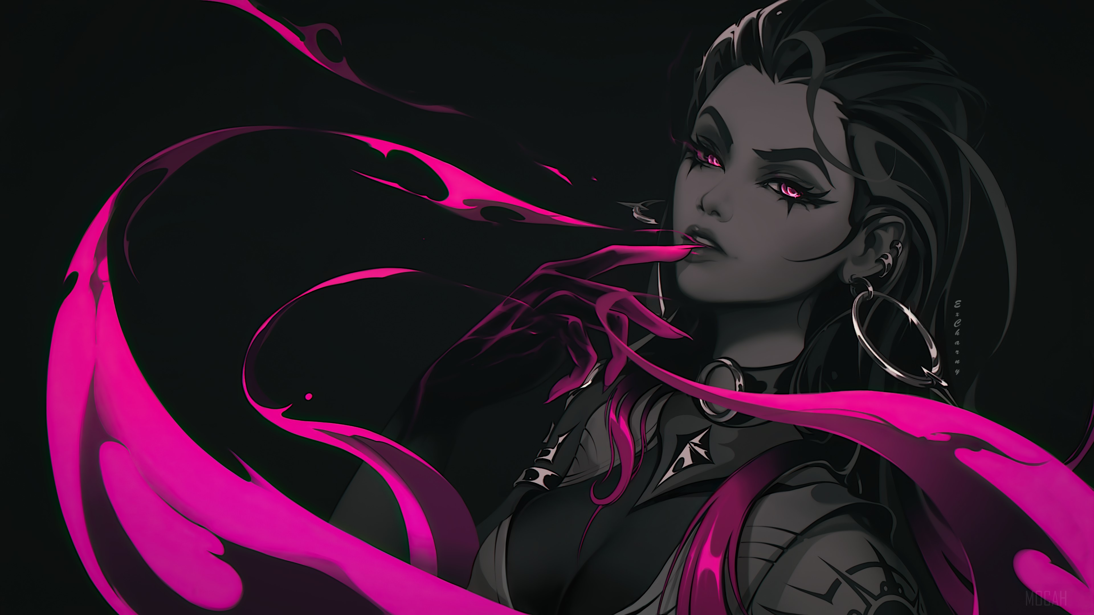 Reyna from Valorant 4K HD Wallpaper