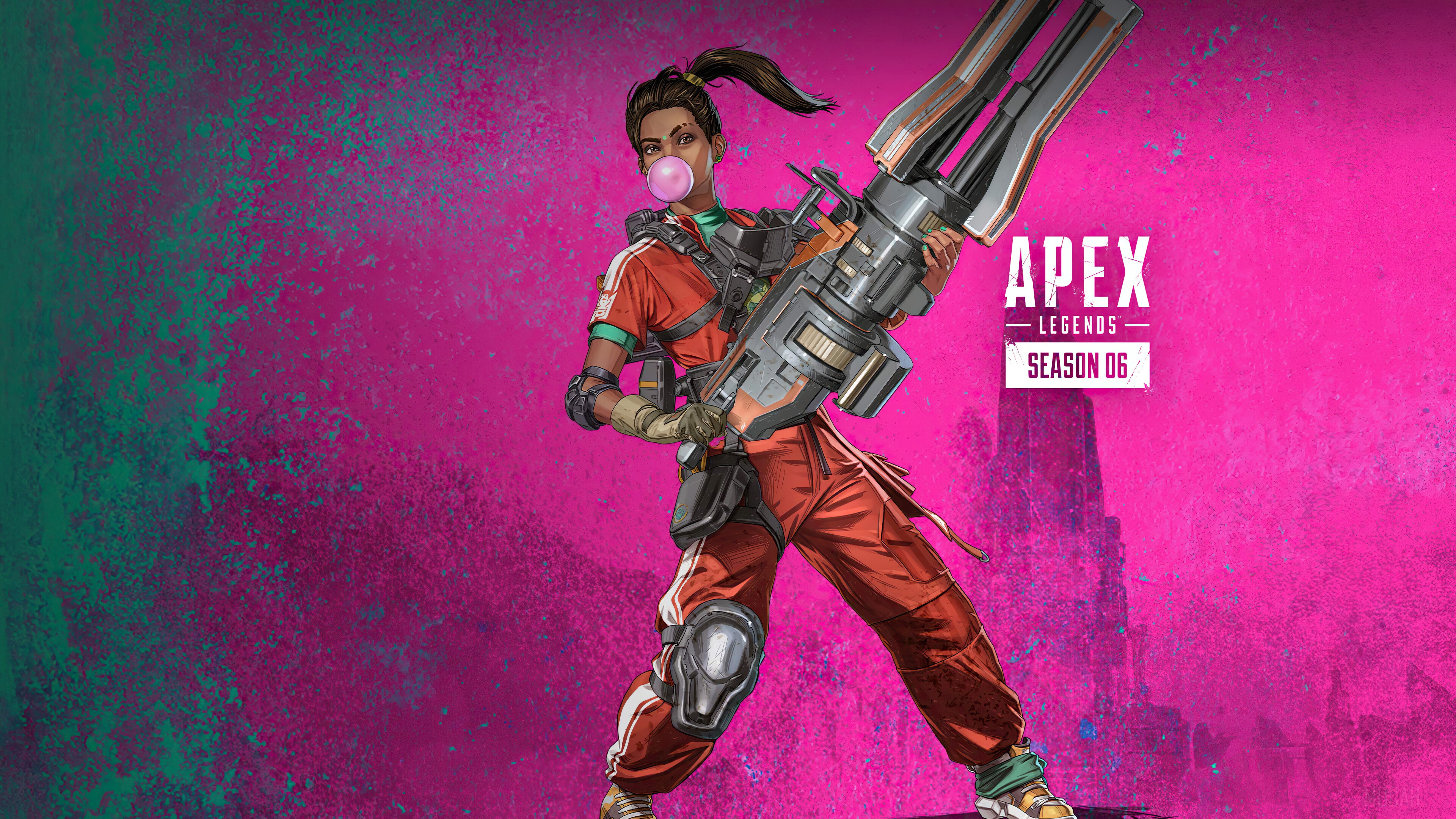 Rampart from Apex Legends Season 06 4K HD Wallpaper