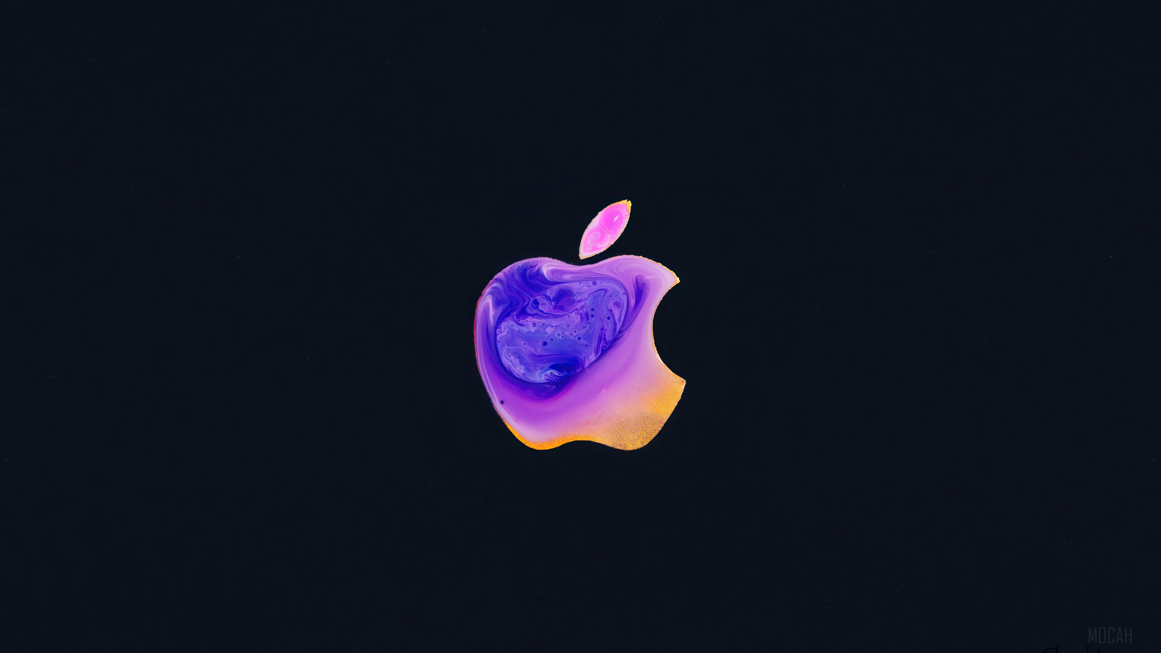 Apple Logo Digital Art 4K HD Wallpaper
