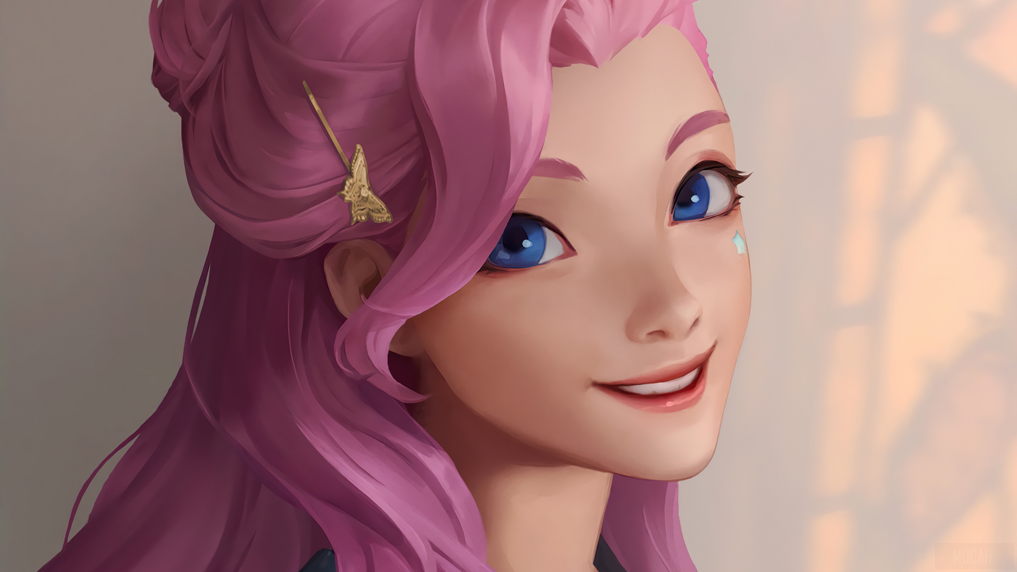 Seraphine from League of Legends 4K HD Wallpaper