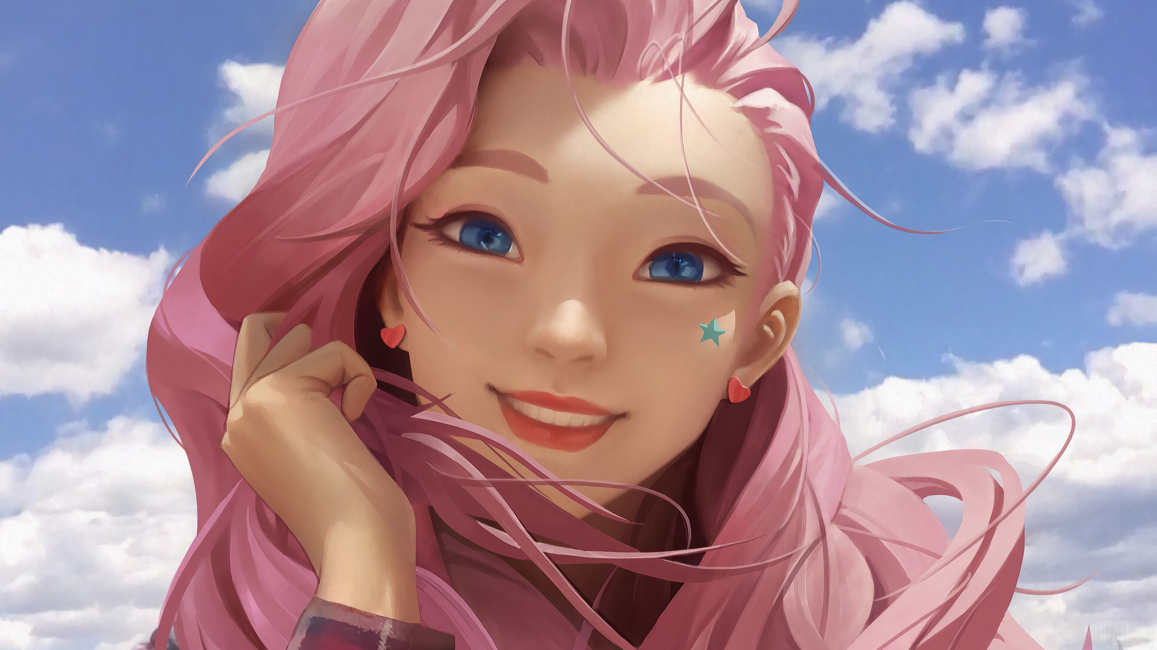 Seraphine from League of Legends 4K HD Wallpaper