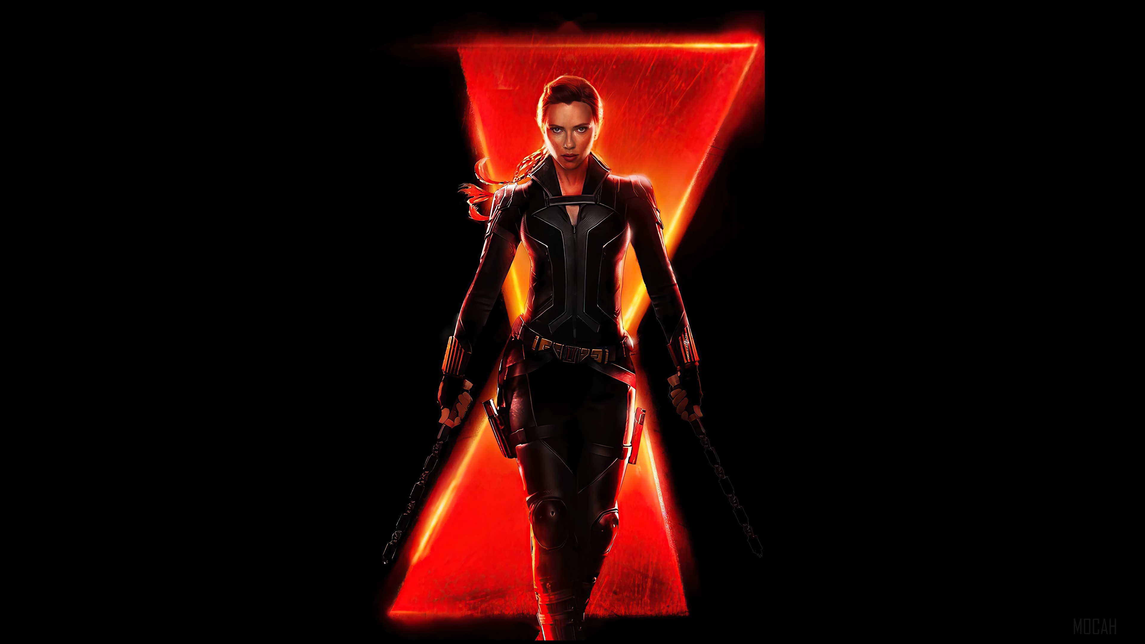 Black Widow Natasha Romanoff Poster 4K HD Wallpaper