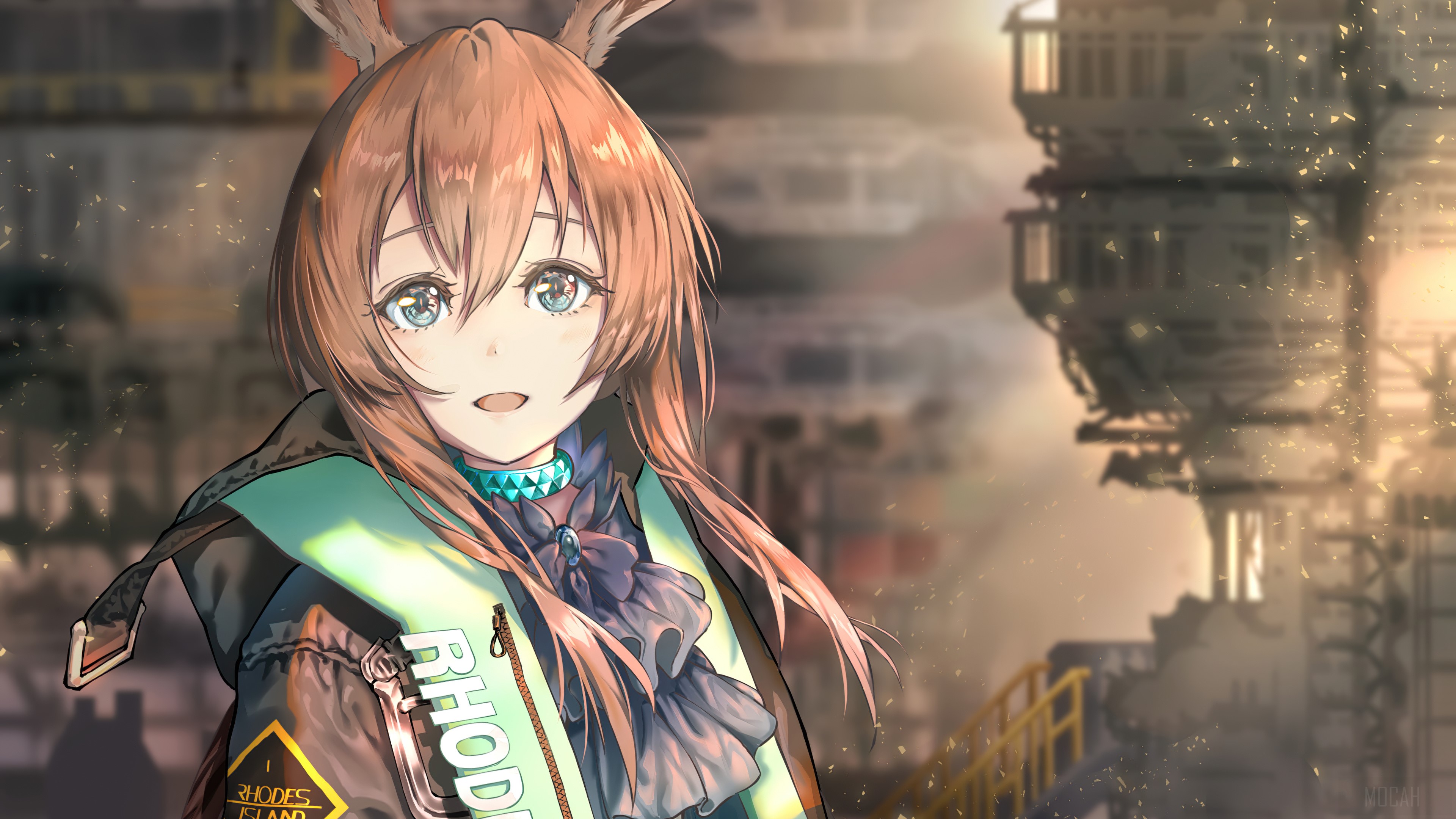 Amiya from Arknights 4K HD Wallpaper