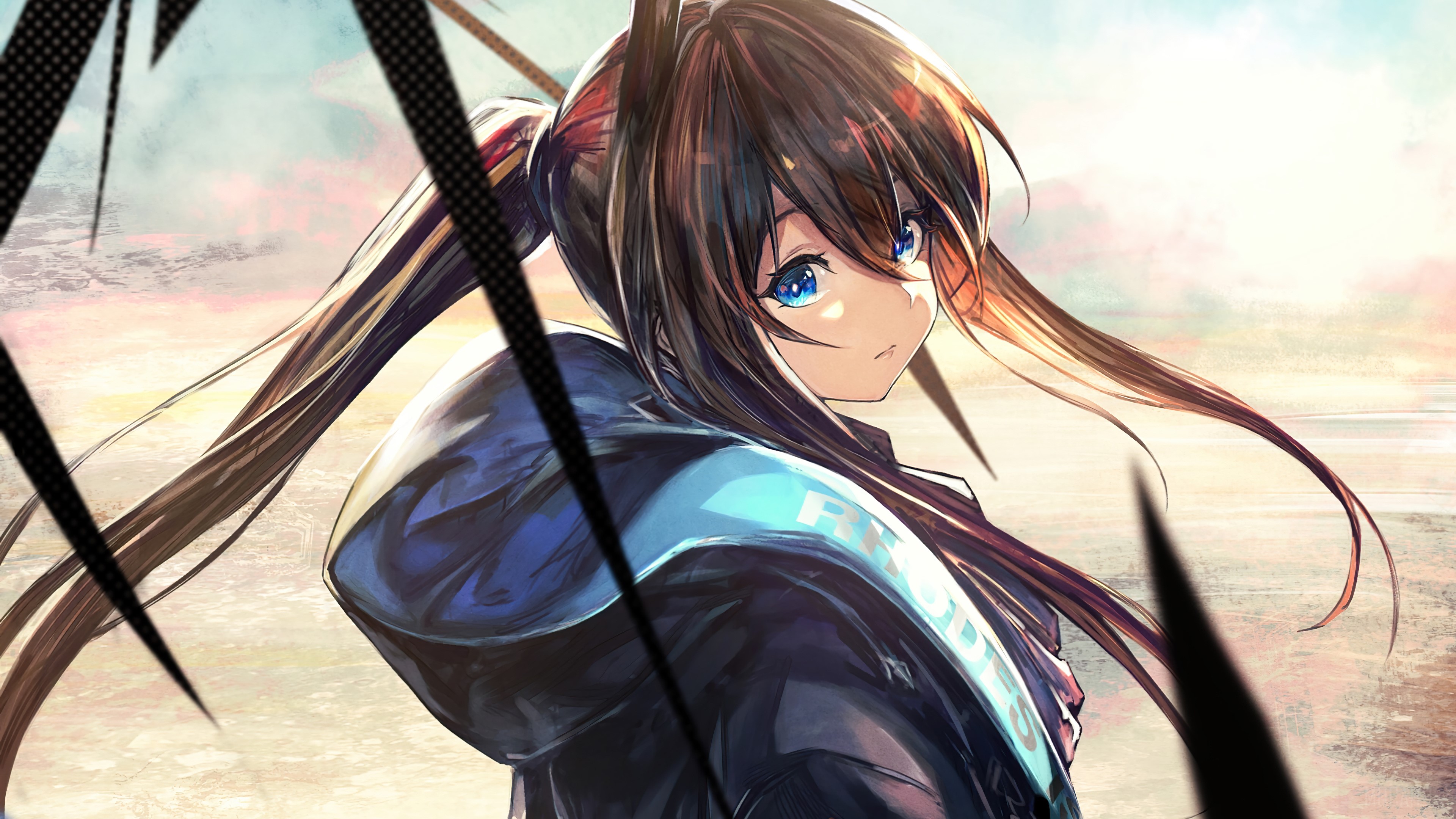 Amiya from Arknights 4K HD Wallpaper