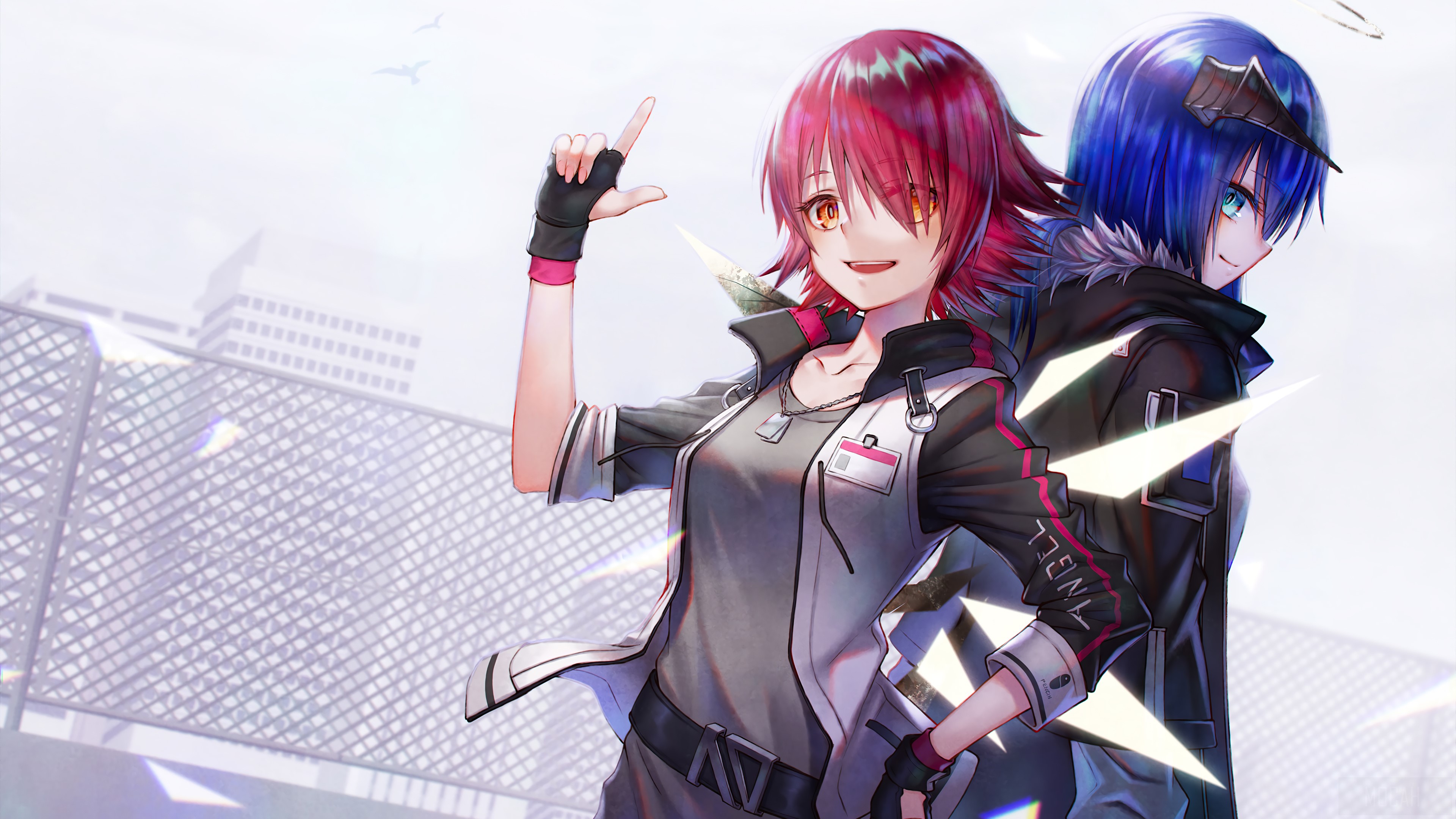 Exusiai and Mostima from Arknights 4K HD Wallpaper