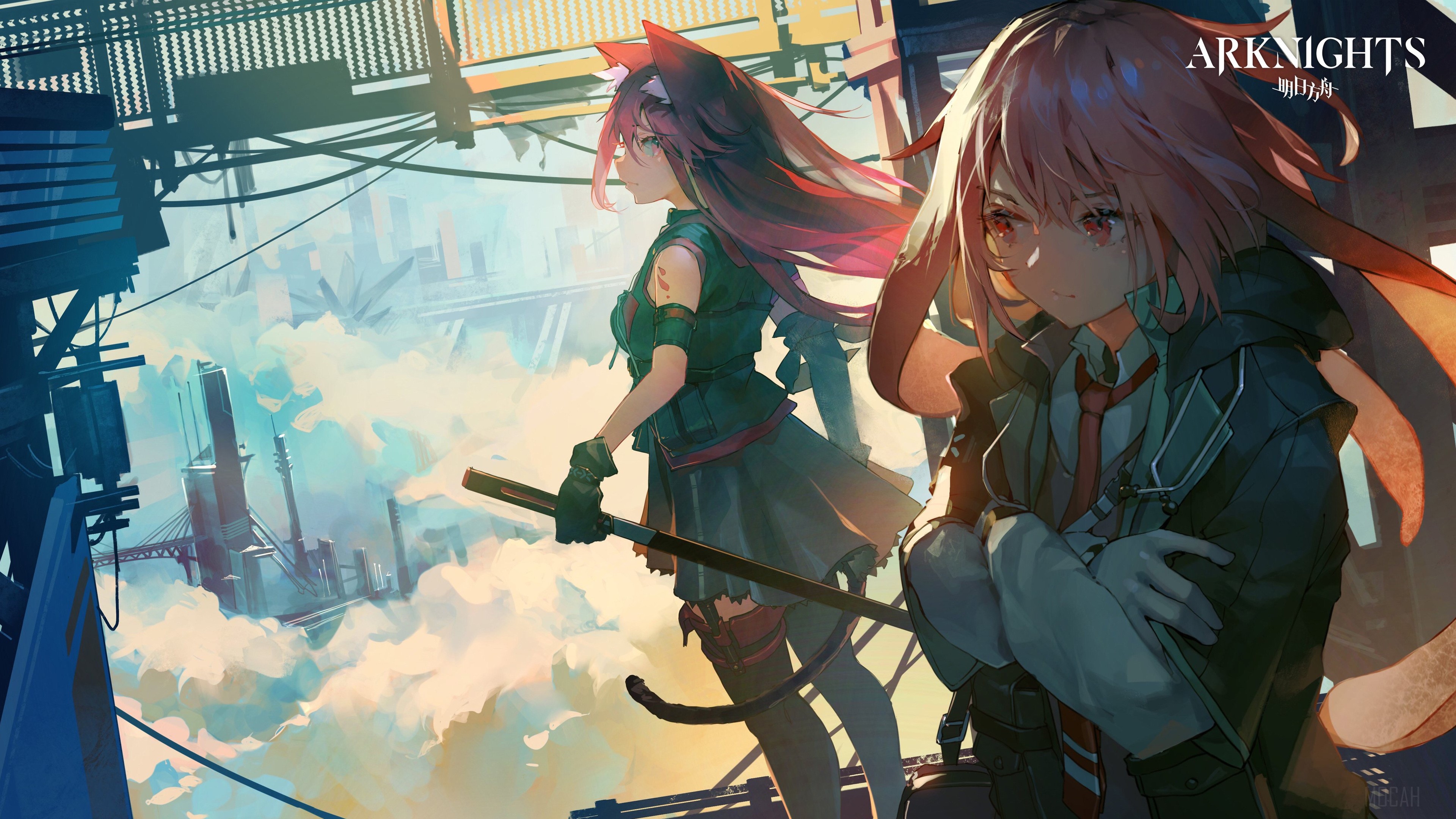 Melantha from Arknights 4K HD Wallpaper