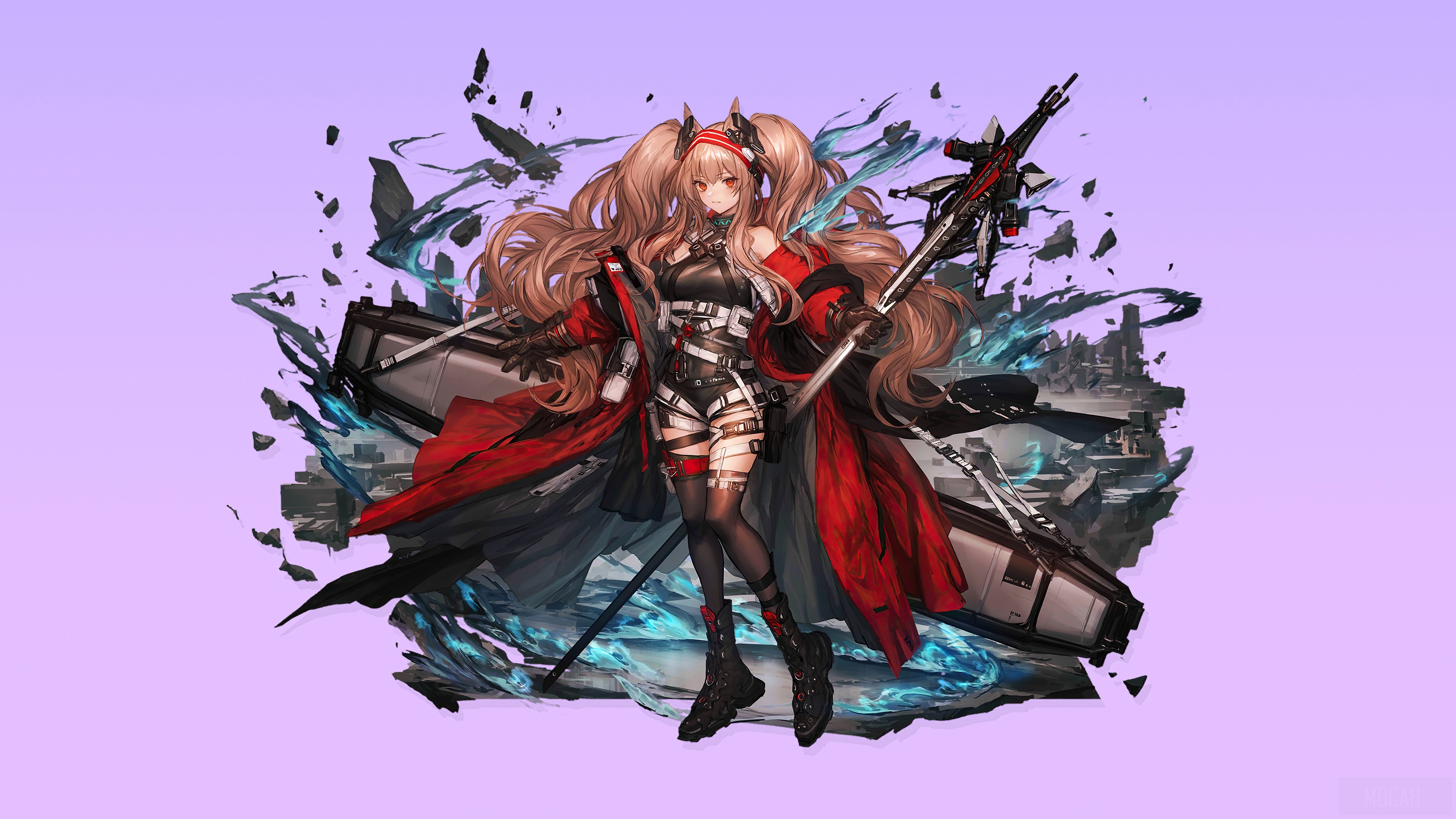 Angelina from Arknights 4K HD Wallpaper