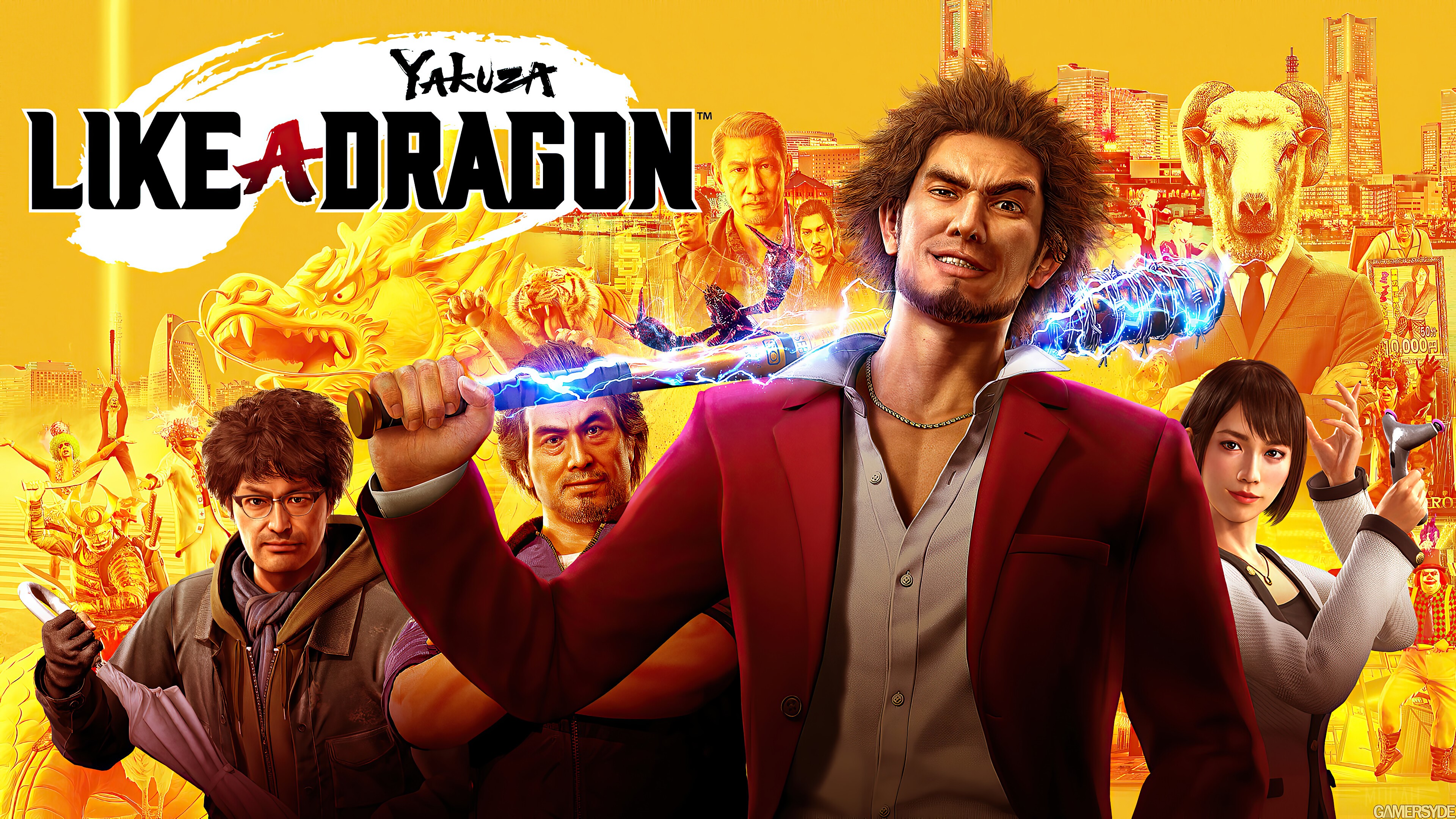 Ichiban Kasuga from Yakuza: Like a Dragon 4K HD Wallpaper