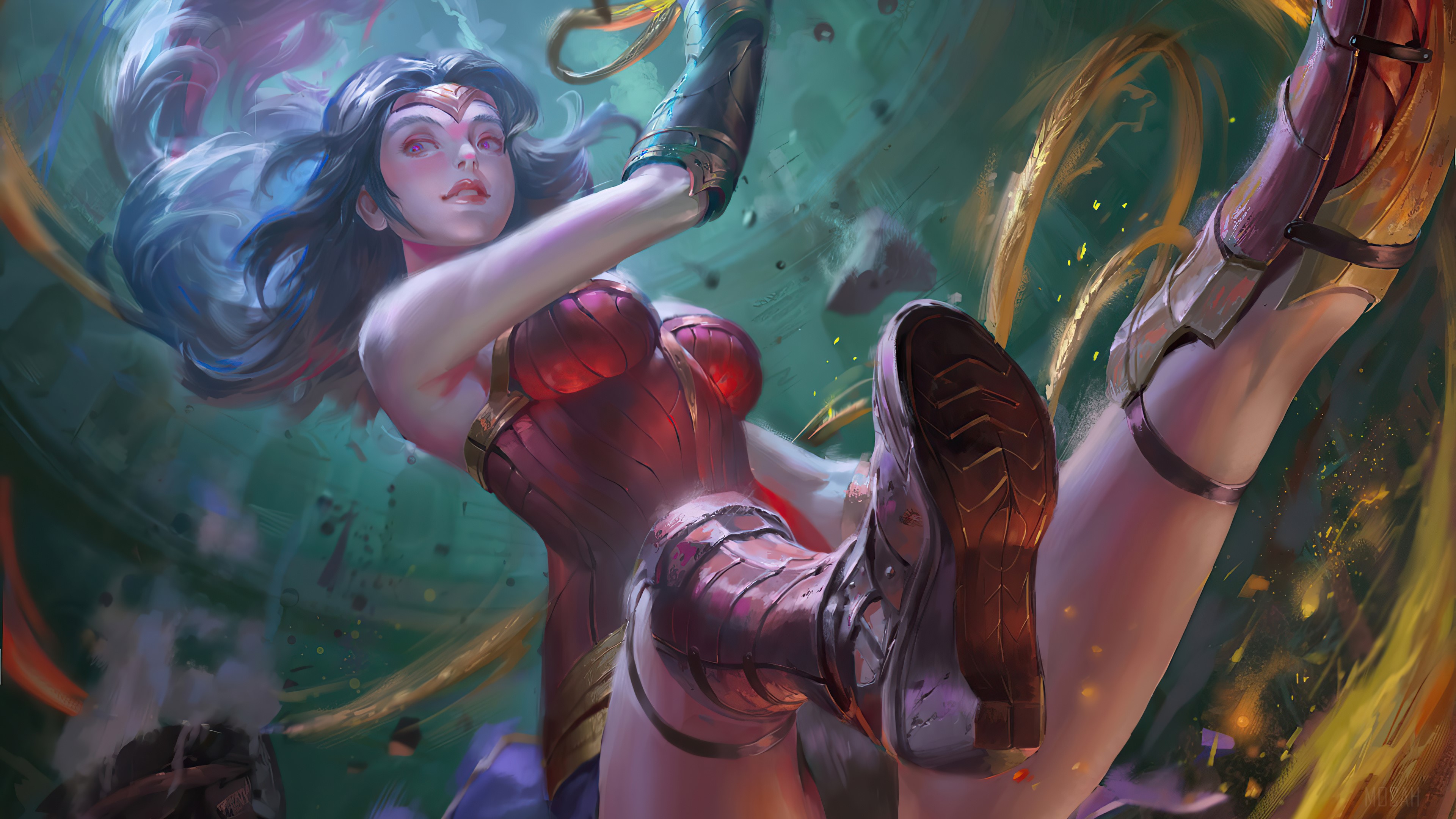 Wonder Woman from DC Comics 4K HD Wallpaper