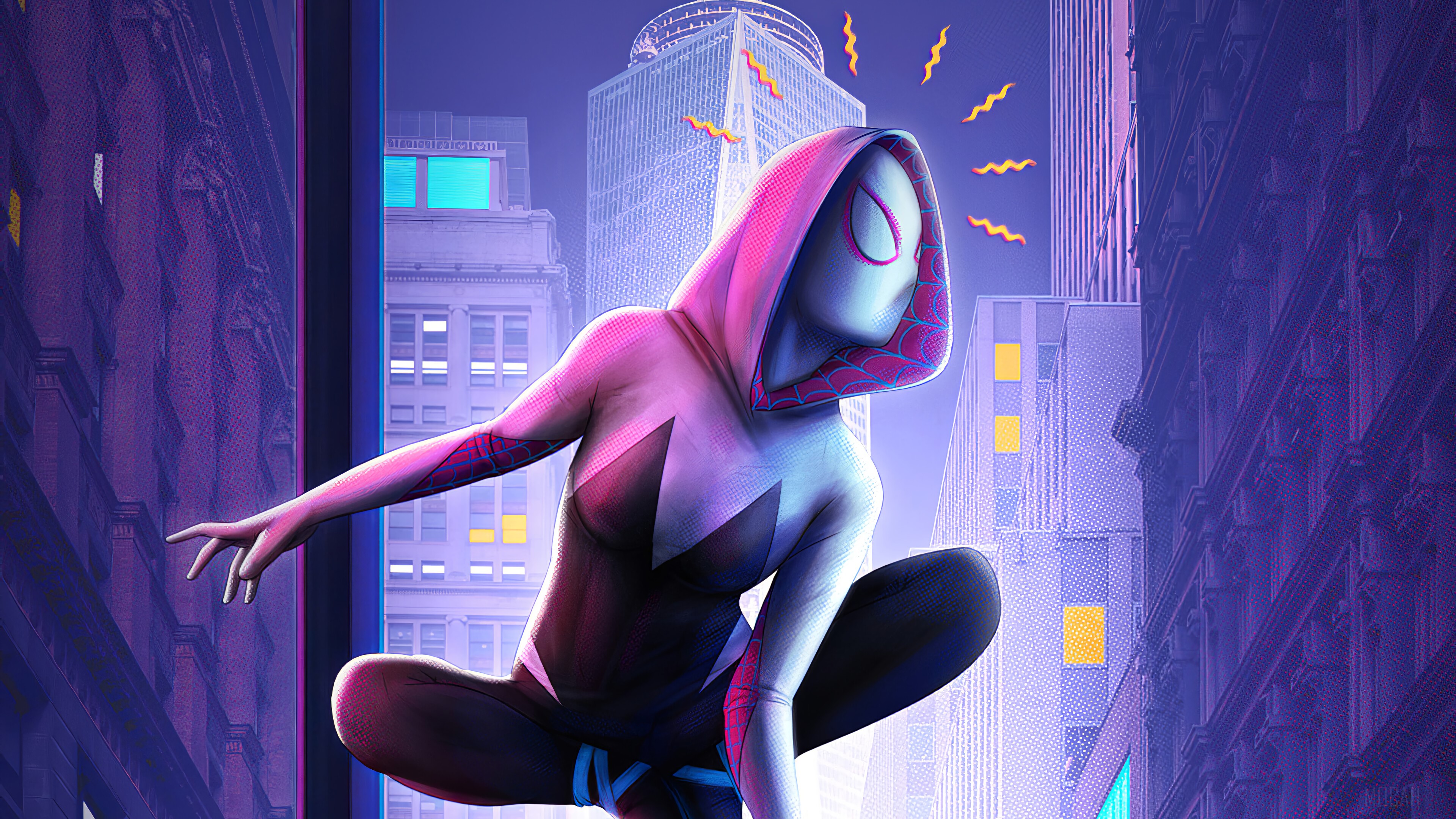 Spider-Gwen from Marvel Comics HD Wallpaper