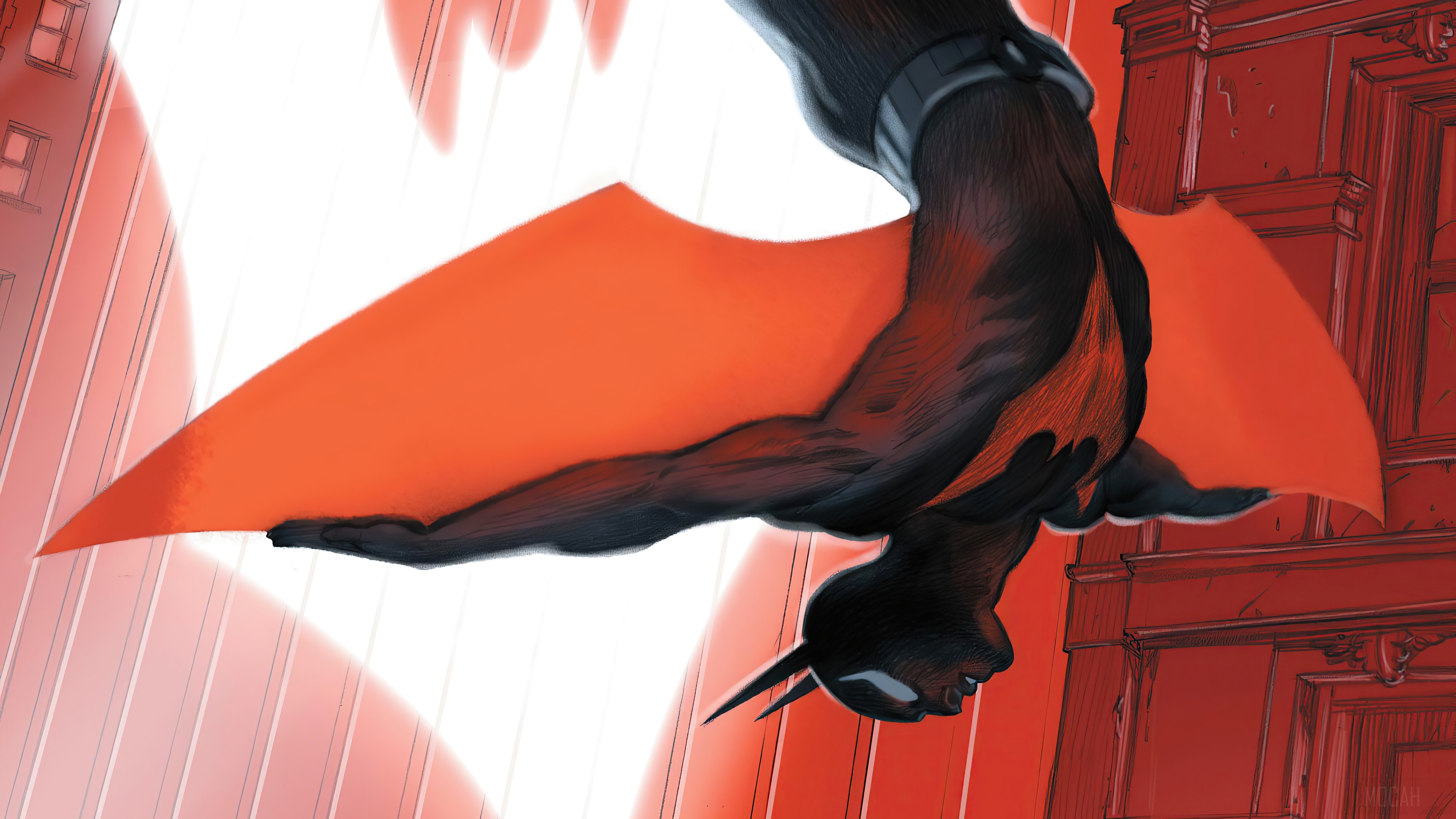 Batman Beyond from DC Comics 4K HD Wallpaper