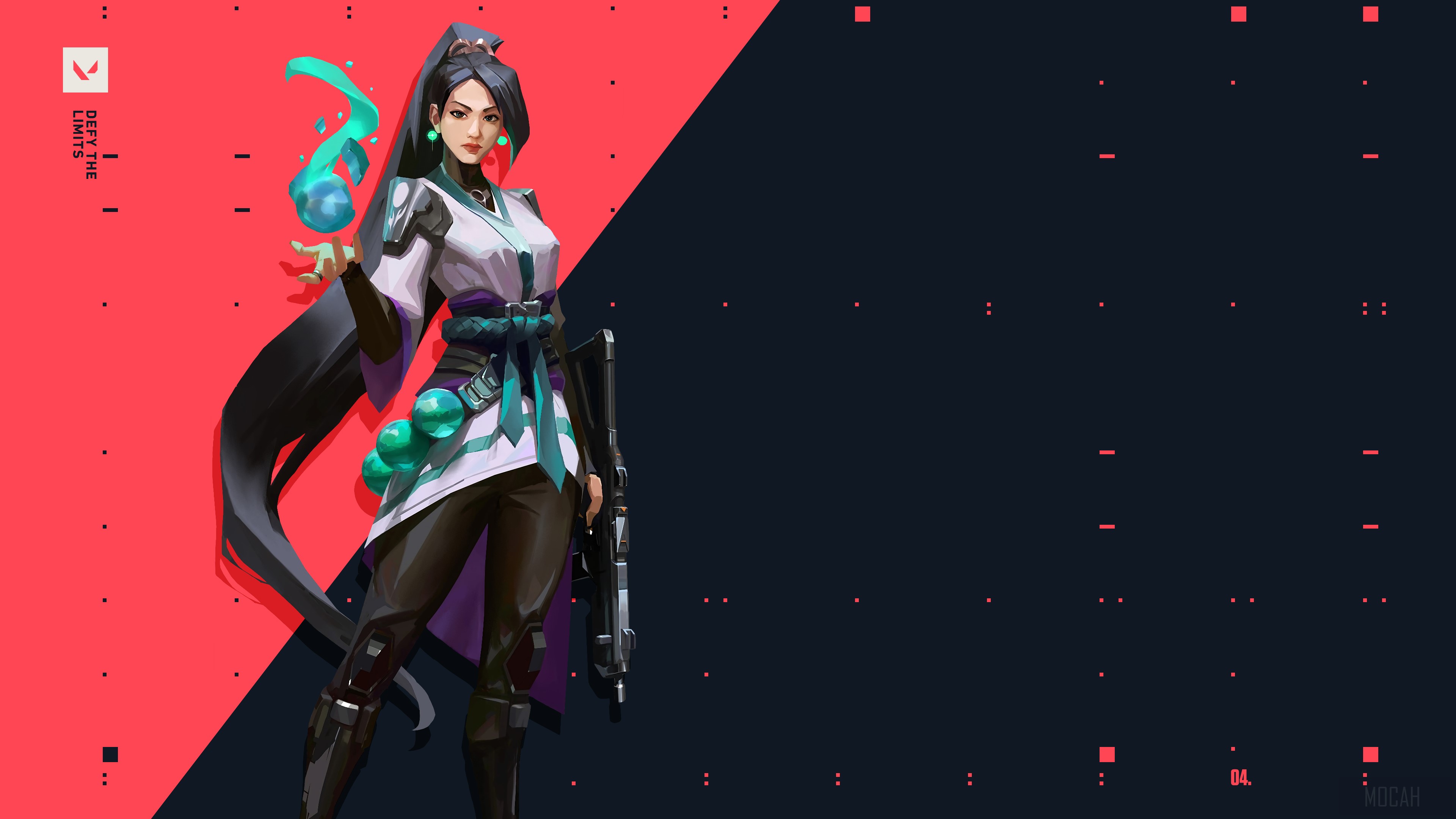 Sage from Valorant 4K HD Wallpaper