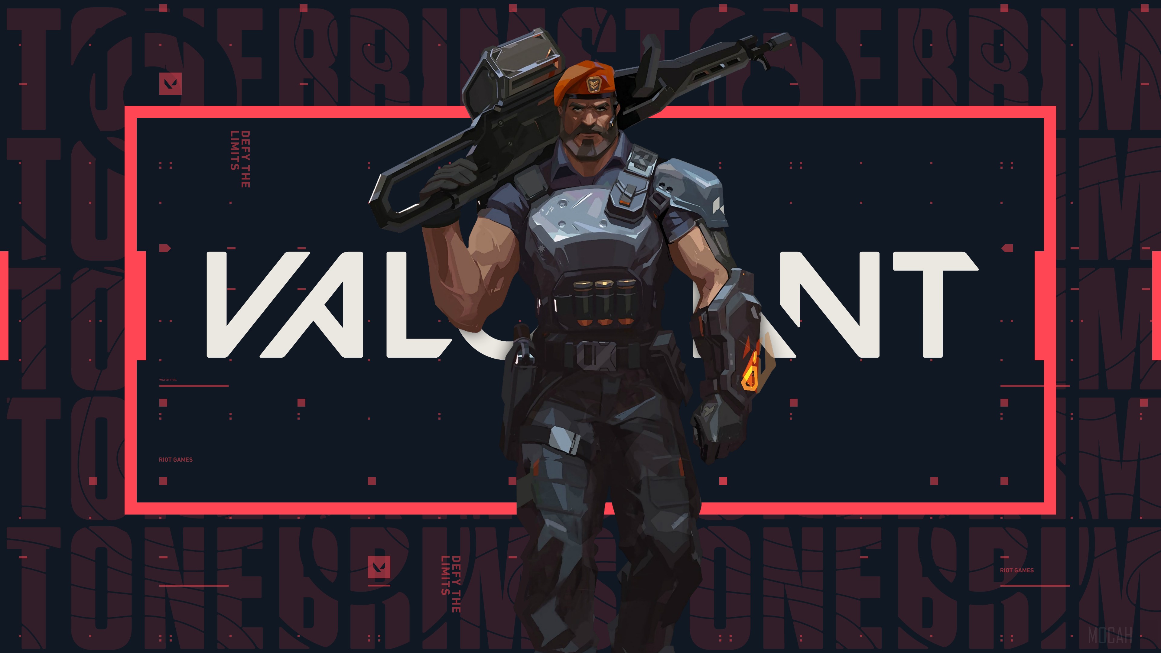 Brimstone from Valorant 4K HD Wallpaper