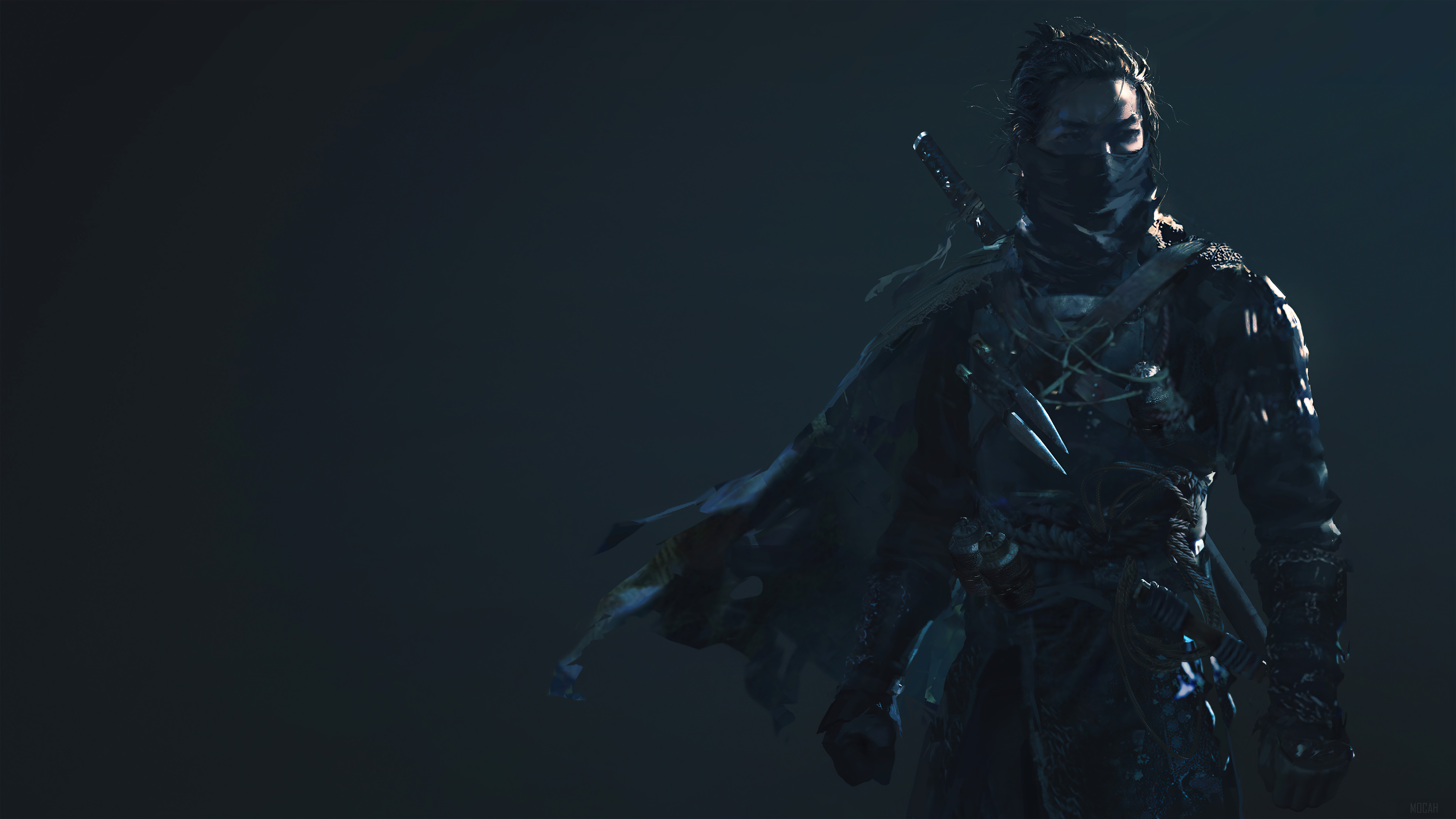 Jin Sakai from Ghost of Tsushima 4K HD Wallpaper