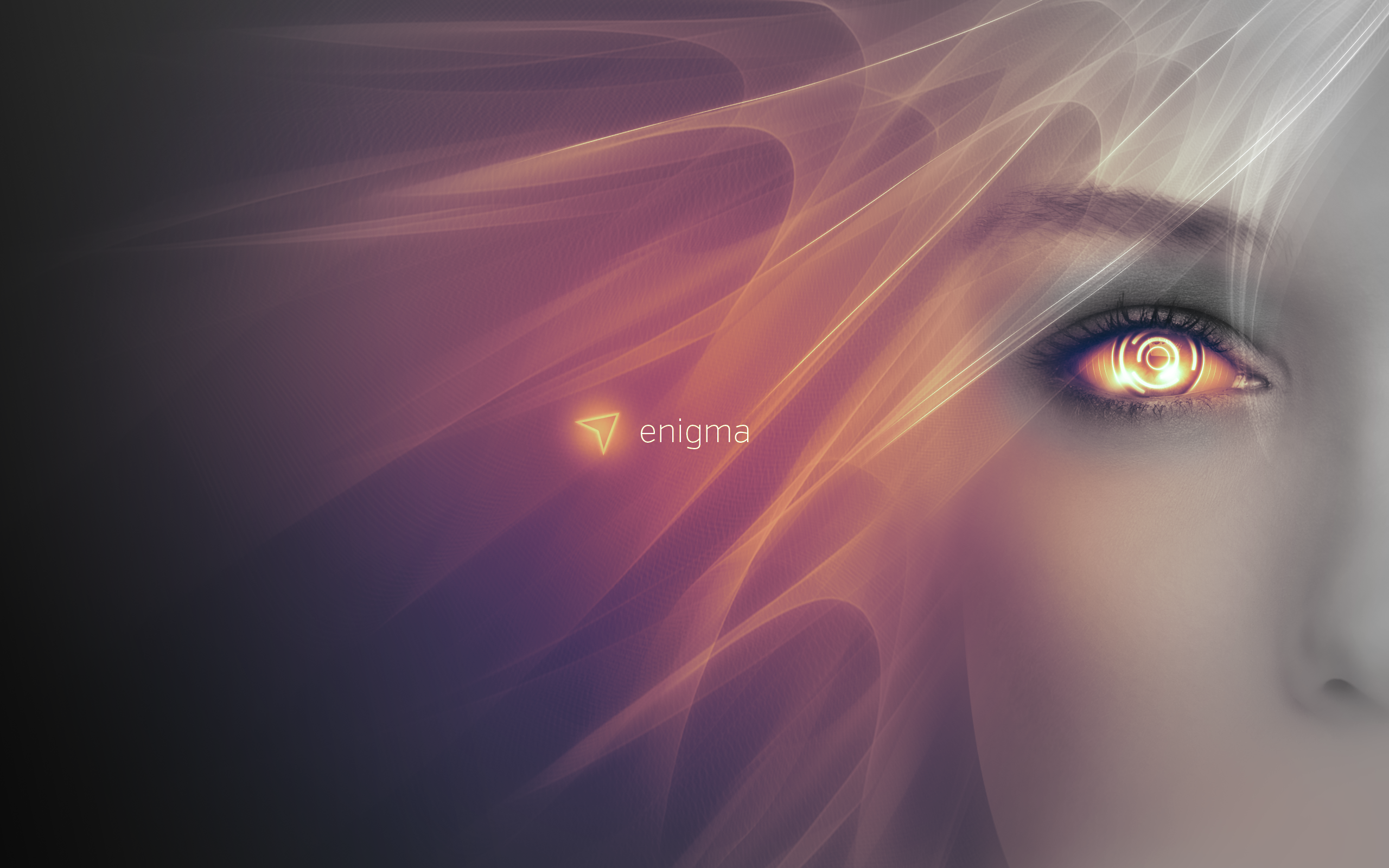 Enigma Robot Eye HD Wallpaper