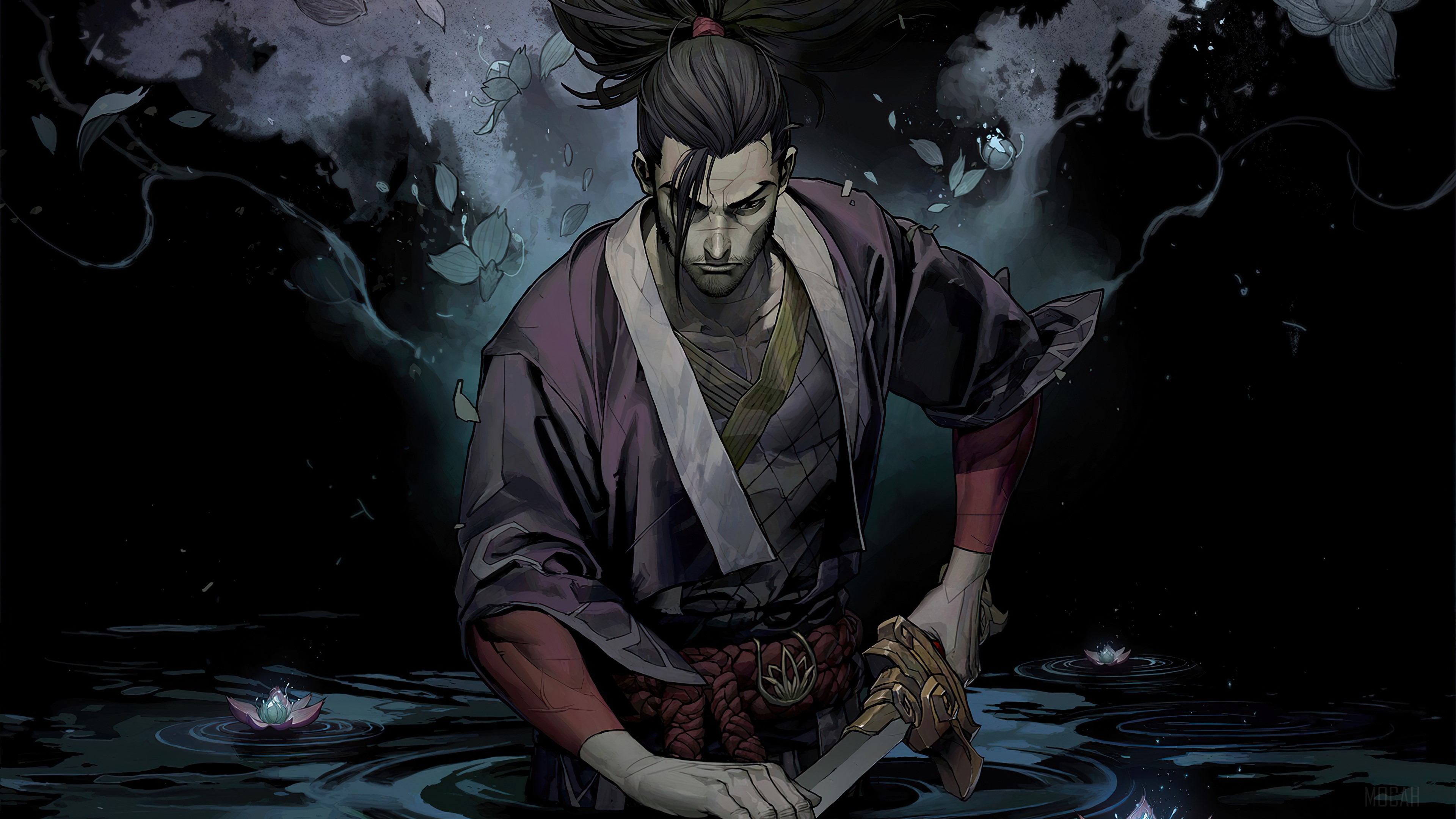 Yasuo from League of Legends 4K HD Wallpaper