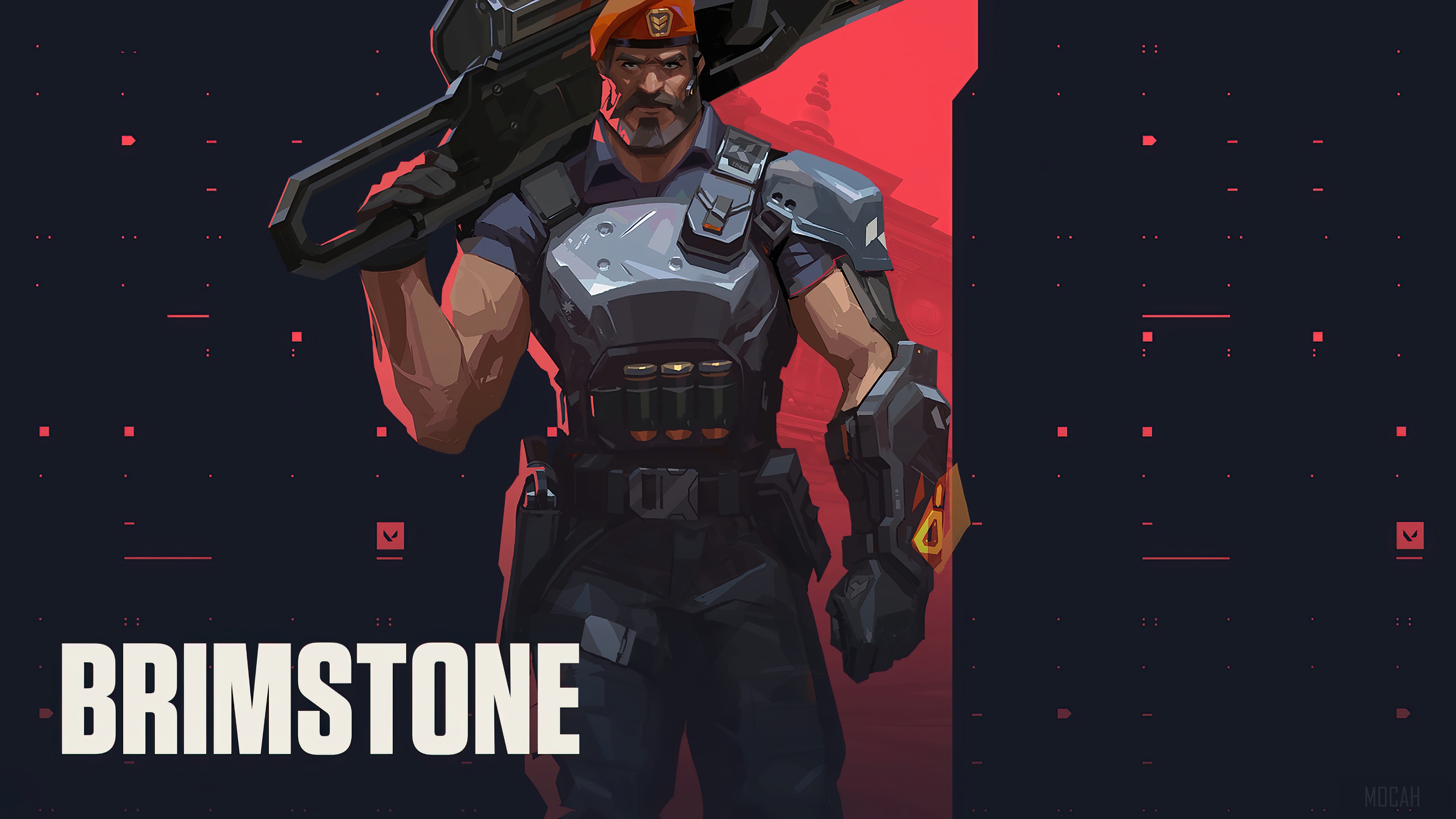 Brimstone from Valorant 4K HD Wallpaper