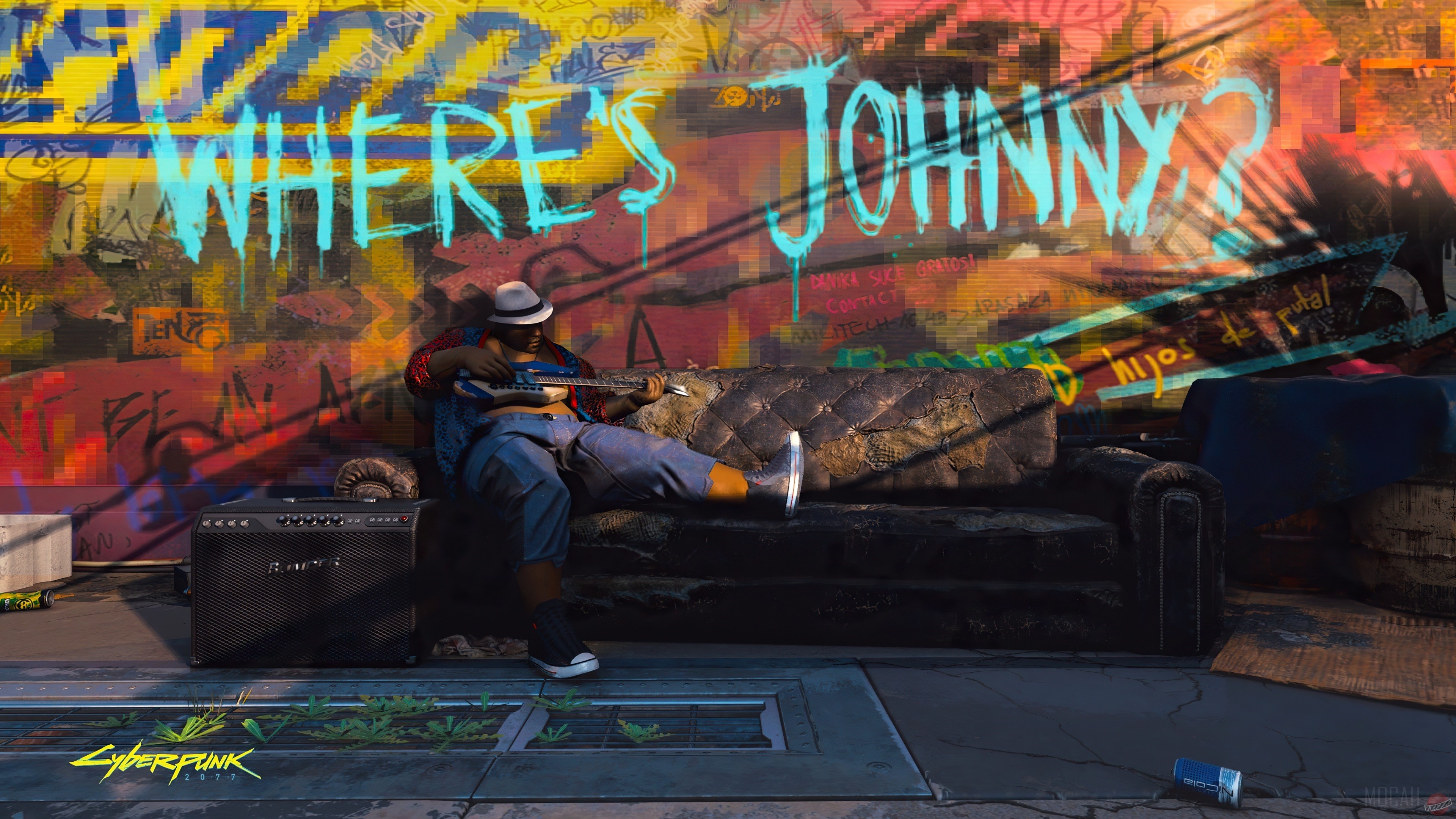 Johnny from Cyberpunk 2077 4K HD Wallpaper
