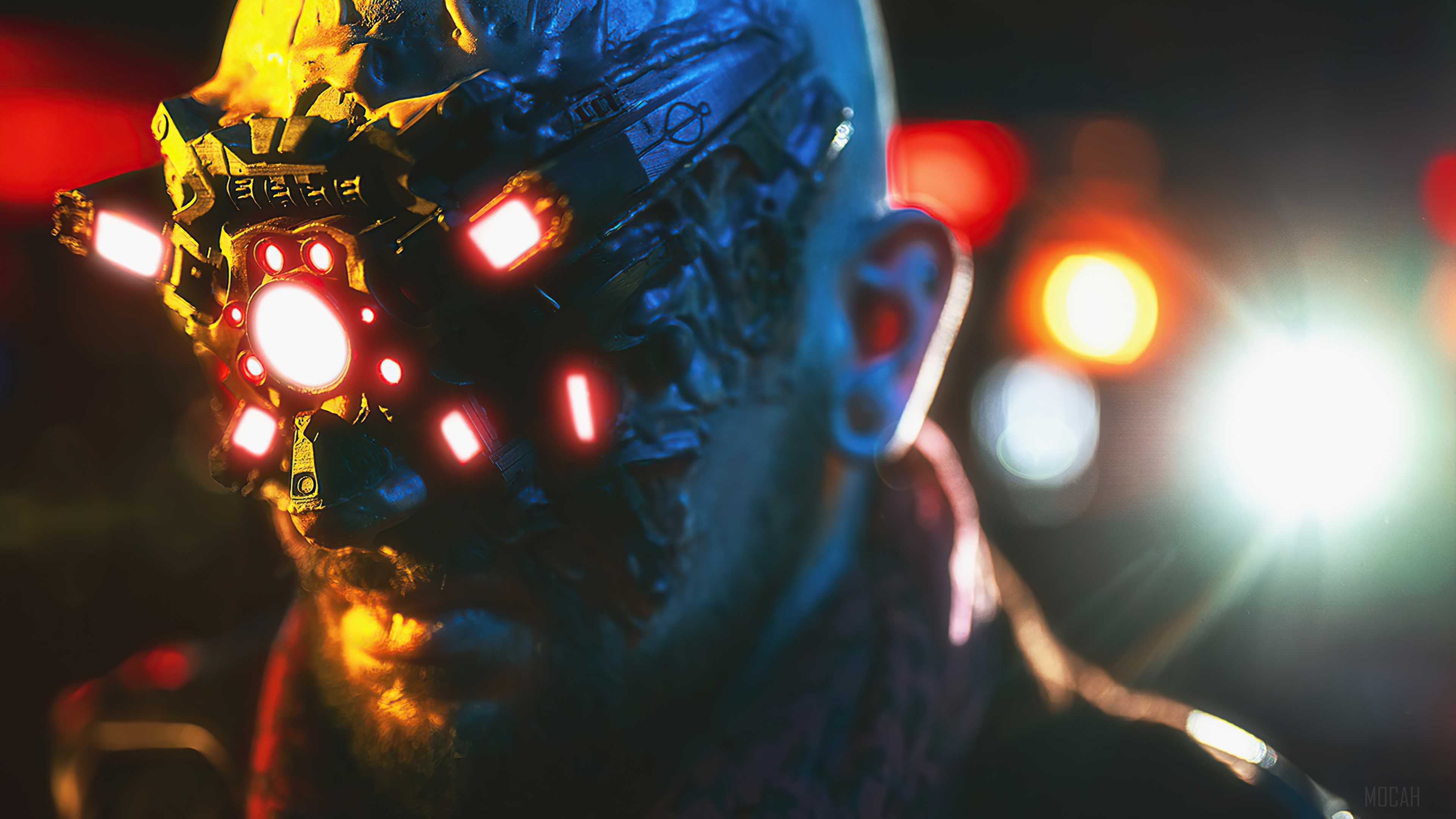 Royce from Cyberpunk 2077 Cosplay 4K HD Wallpaper