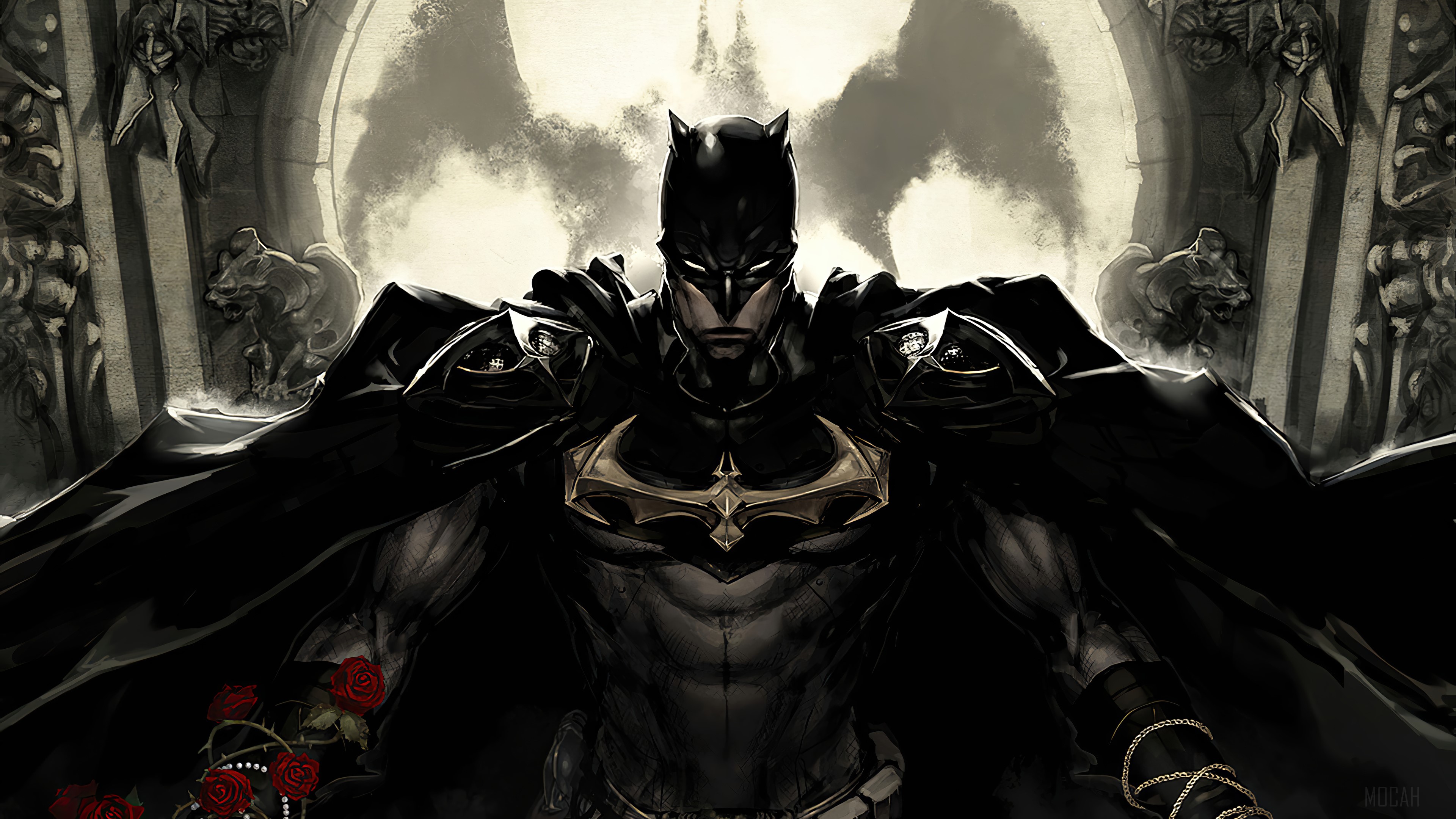 Batman from DC Comics Art 4K HD Wallpaper