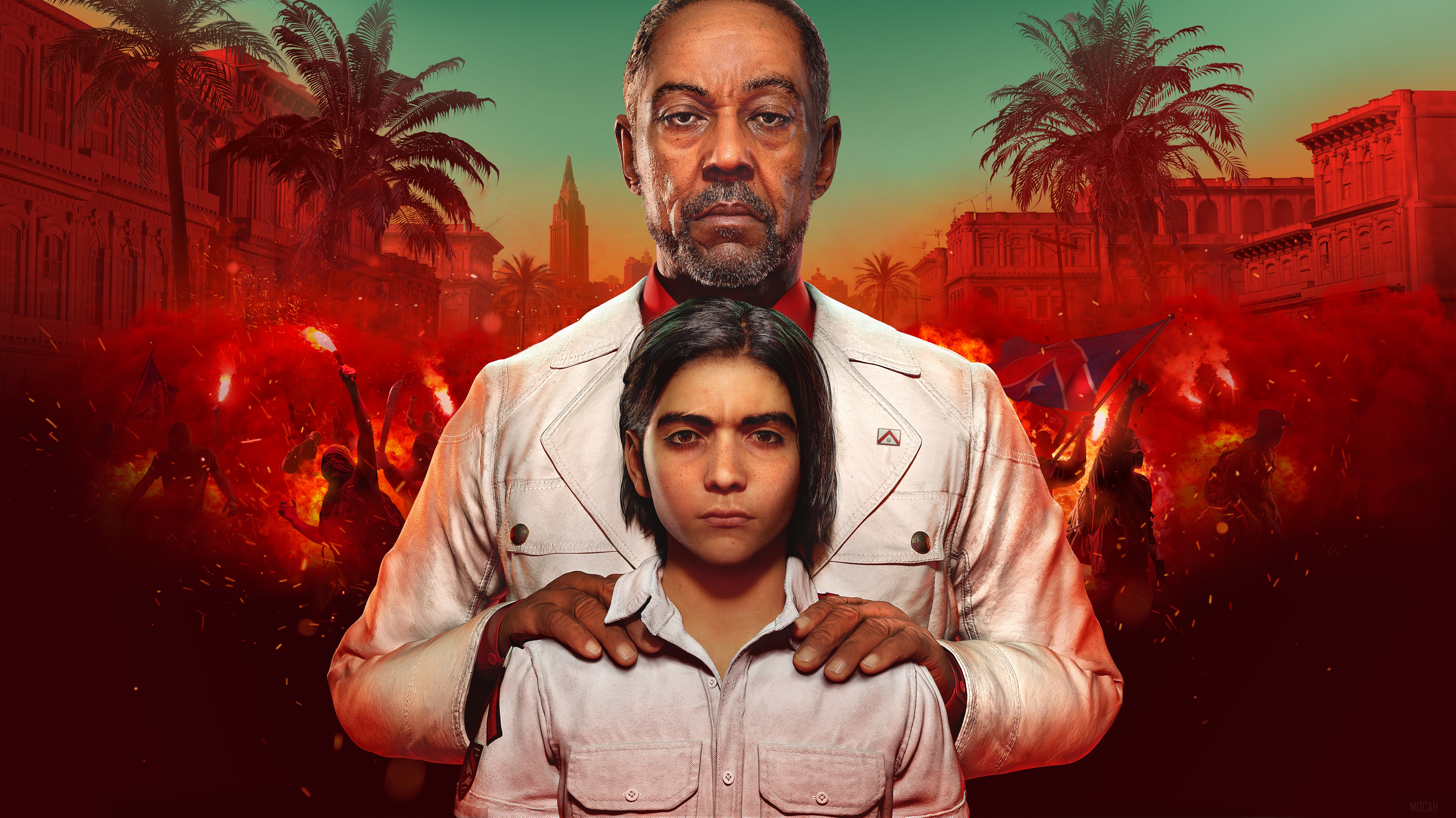 Anton and Diego Castillo from Far Cry 6 4K HD Wallpaper
