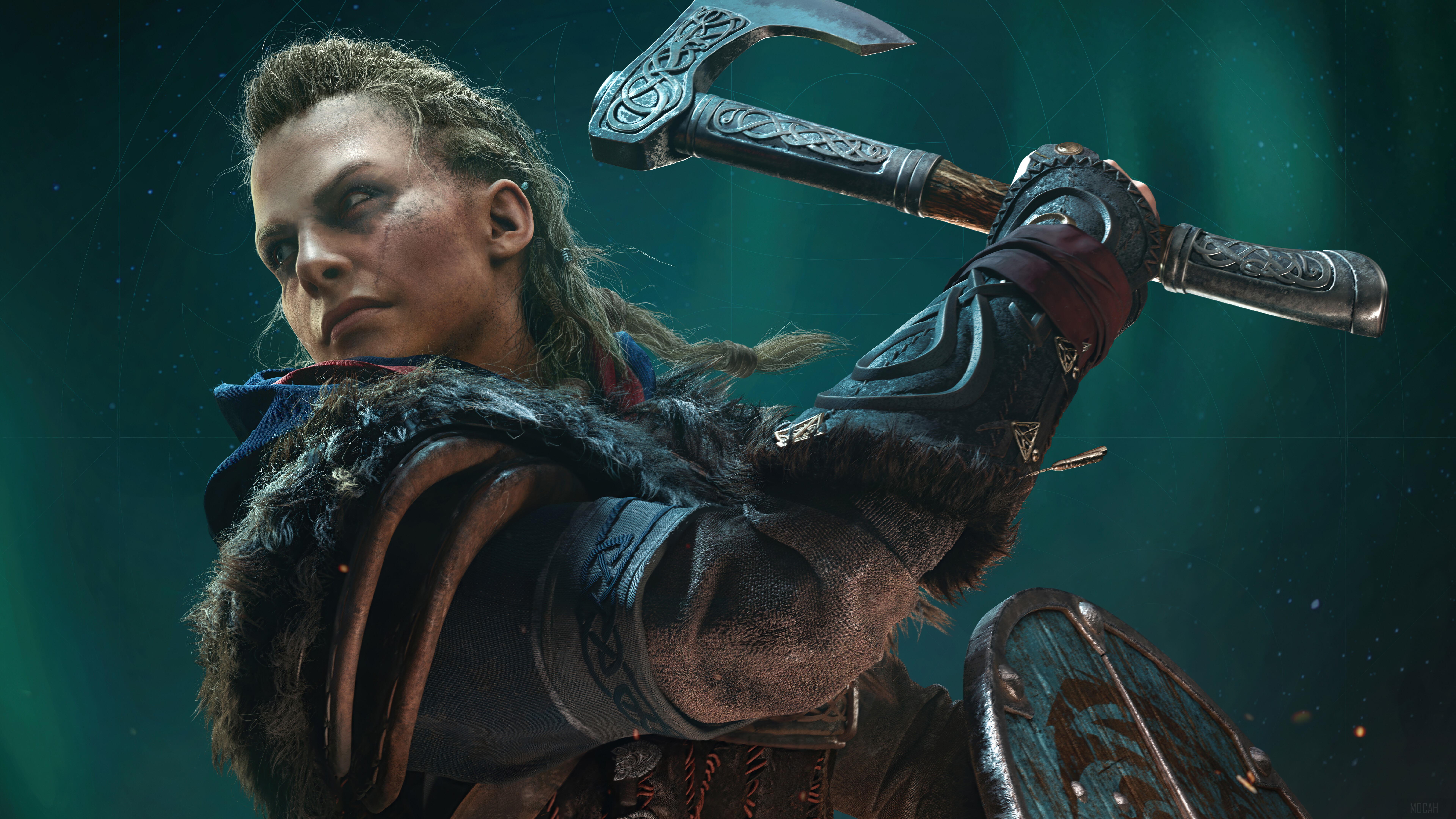 Eivor from Assassins Creed Valhalla 4K HD Wallpaper