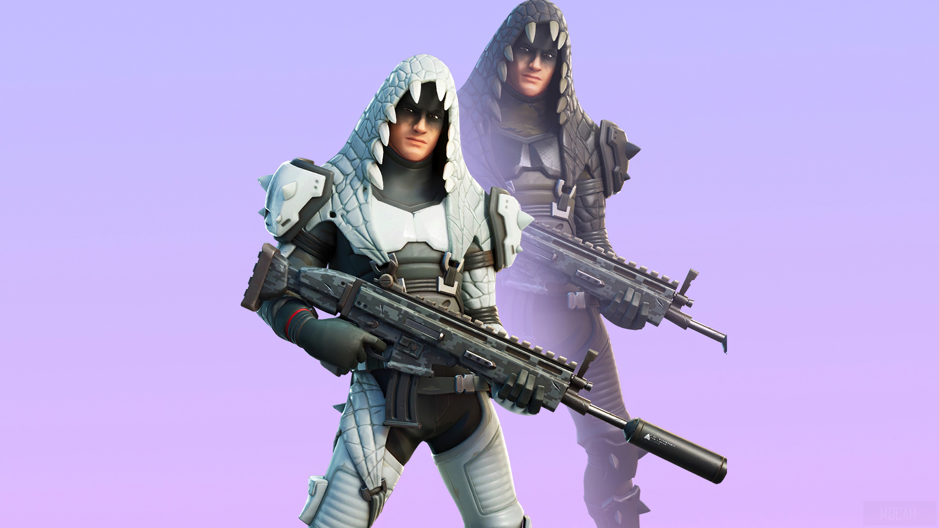 Swamp Stomper skin from Fortnite Battle Royale 4K HD Wallpaper