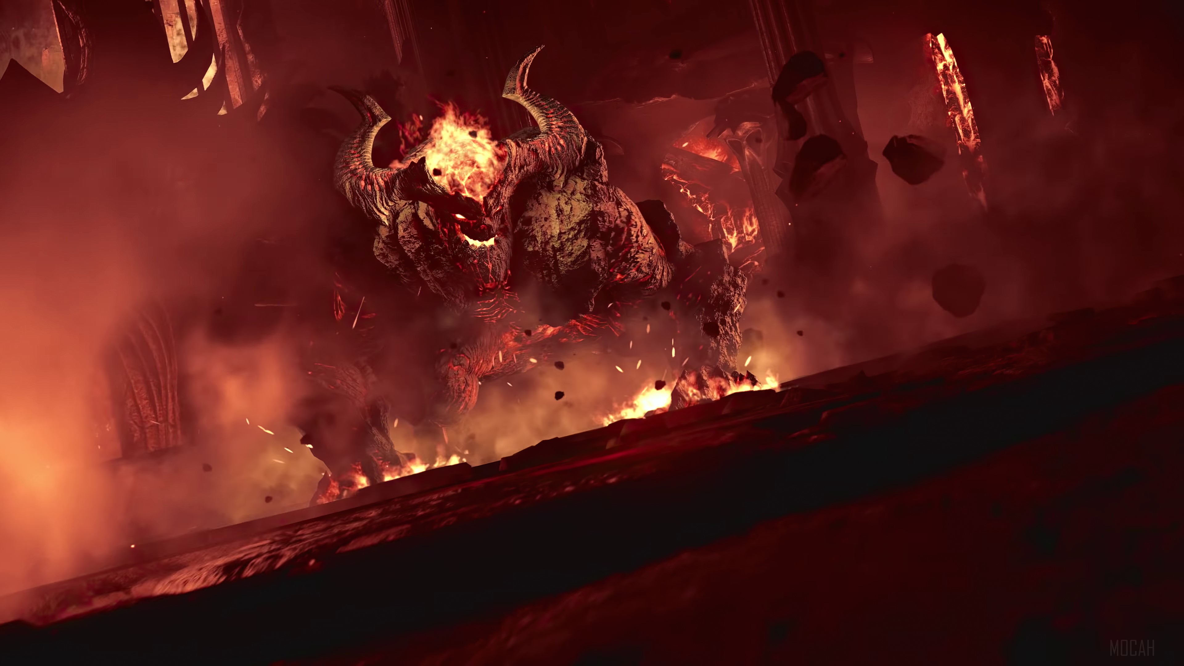 Flamelurker from Demon's Souls 4K HD Wallpaper