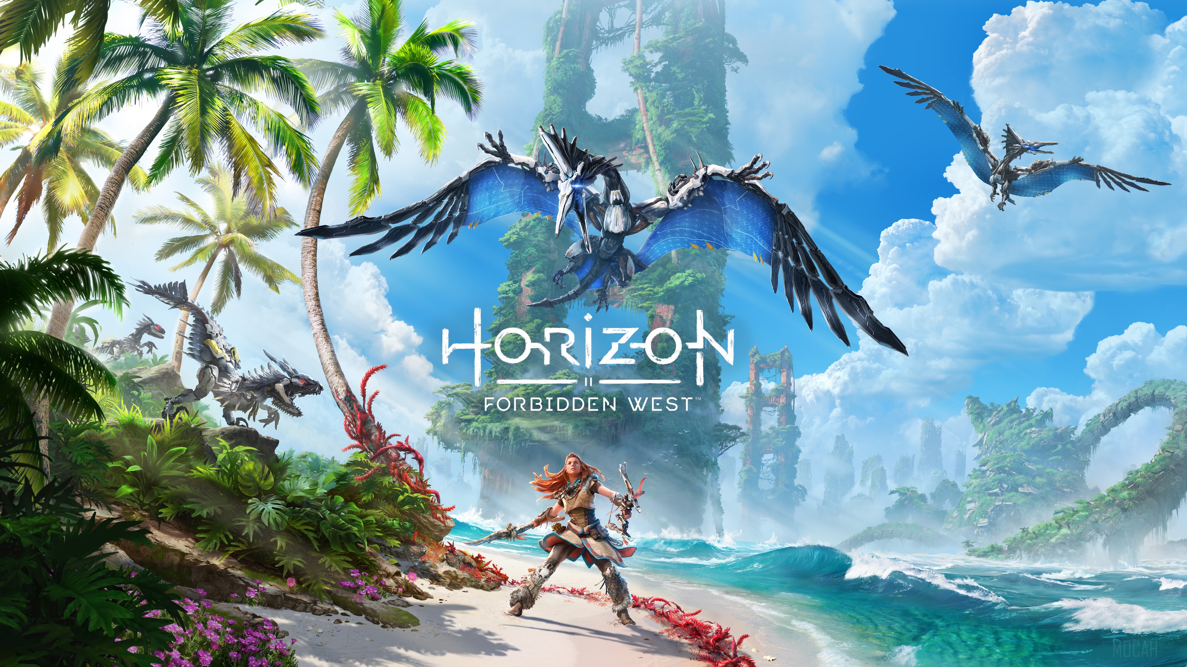 Aloy from Horizon Forbidden West Key Art 4K HD Wallpaper