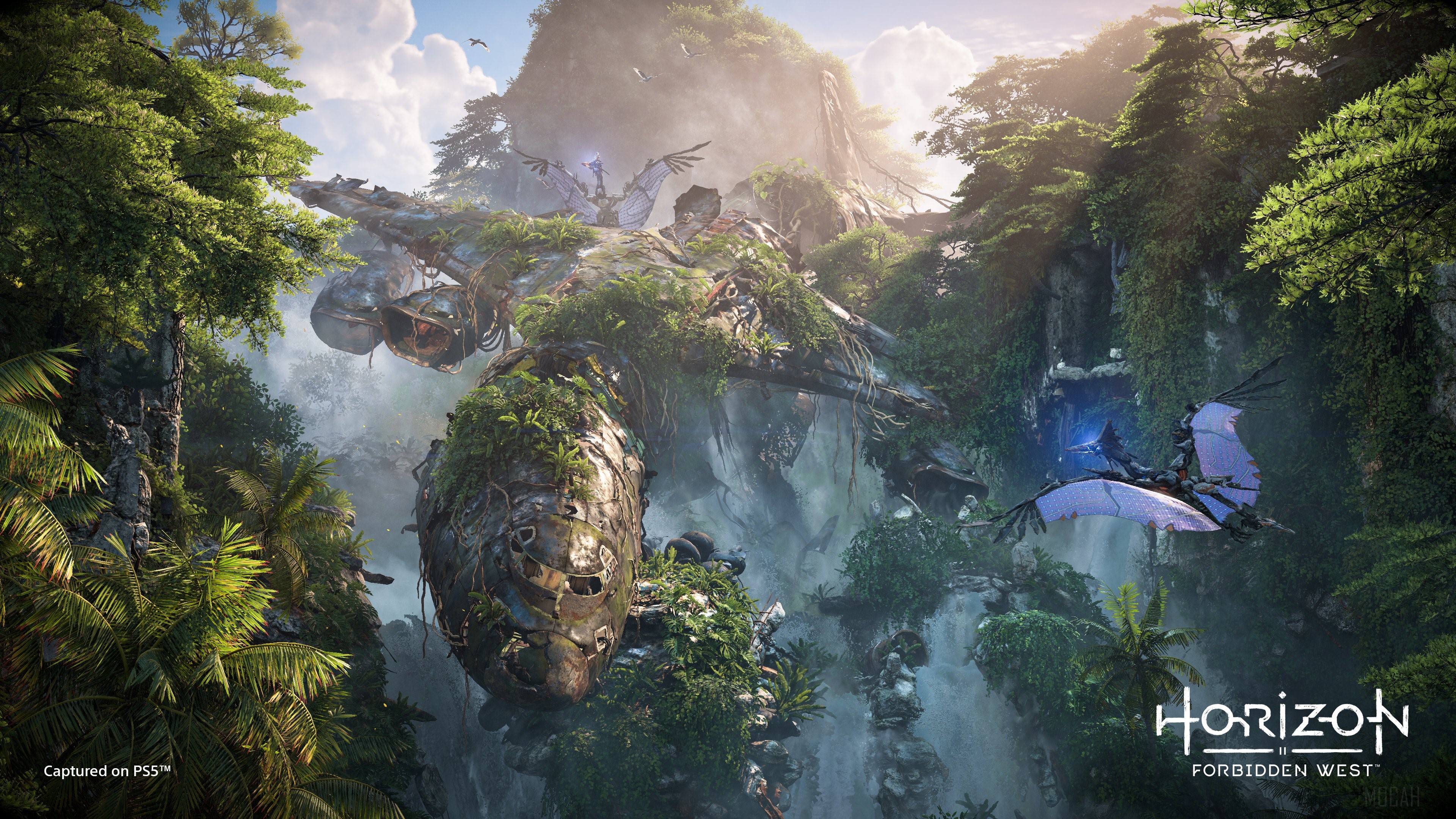 Horizon Forbidden West Stunning 4K Jungle Scene HD Wallpaper