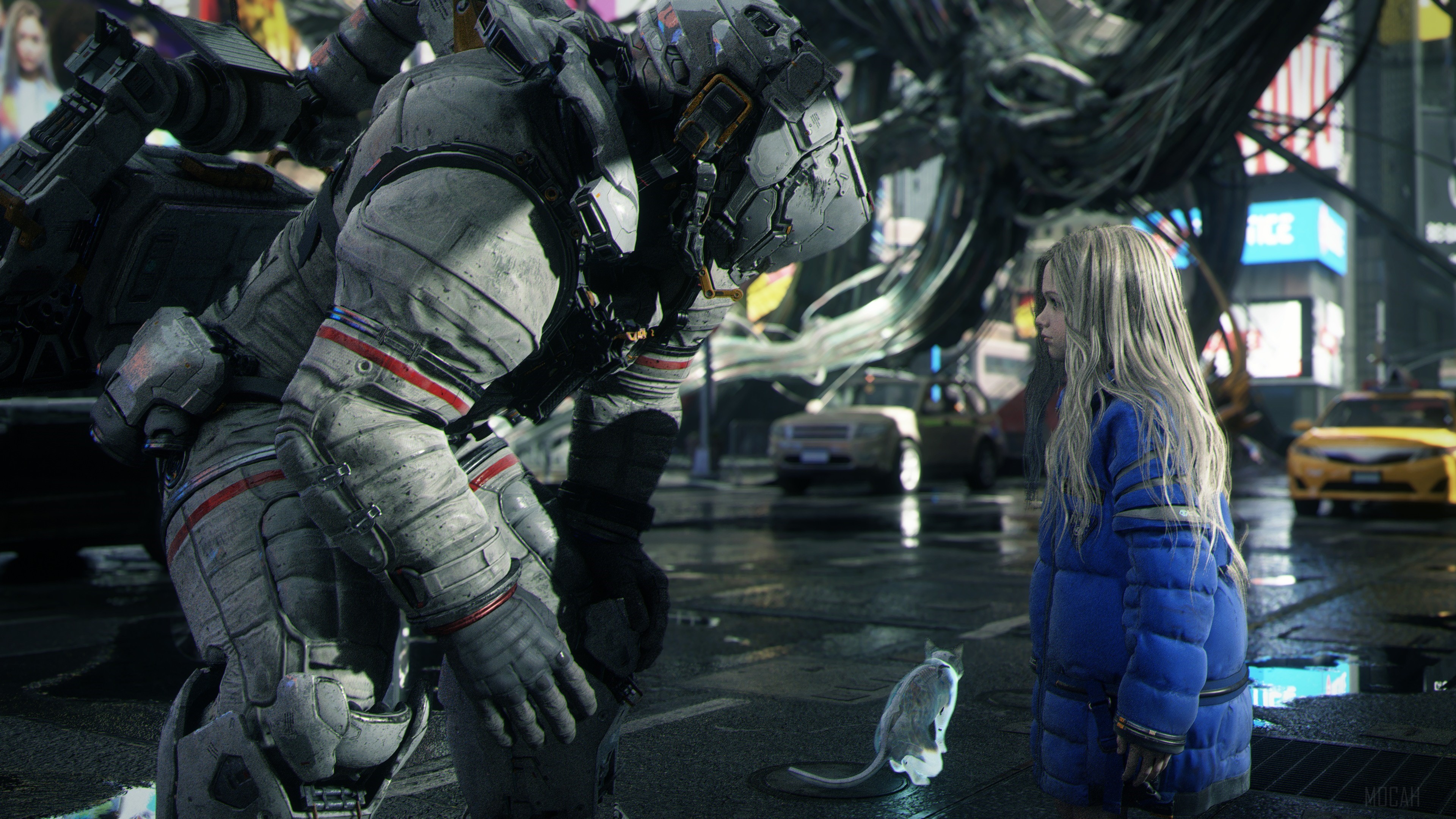 Pragmata Sci Fi Video Game 4K HD Wallpaper