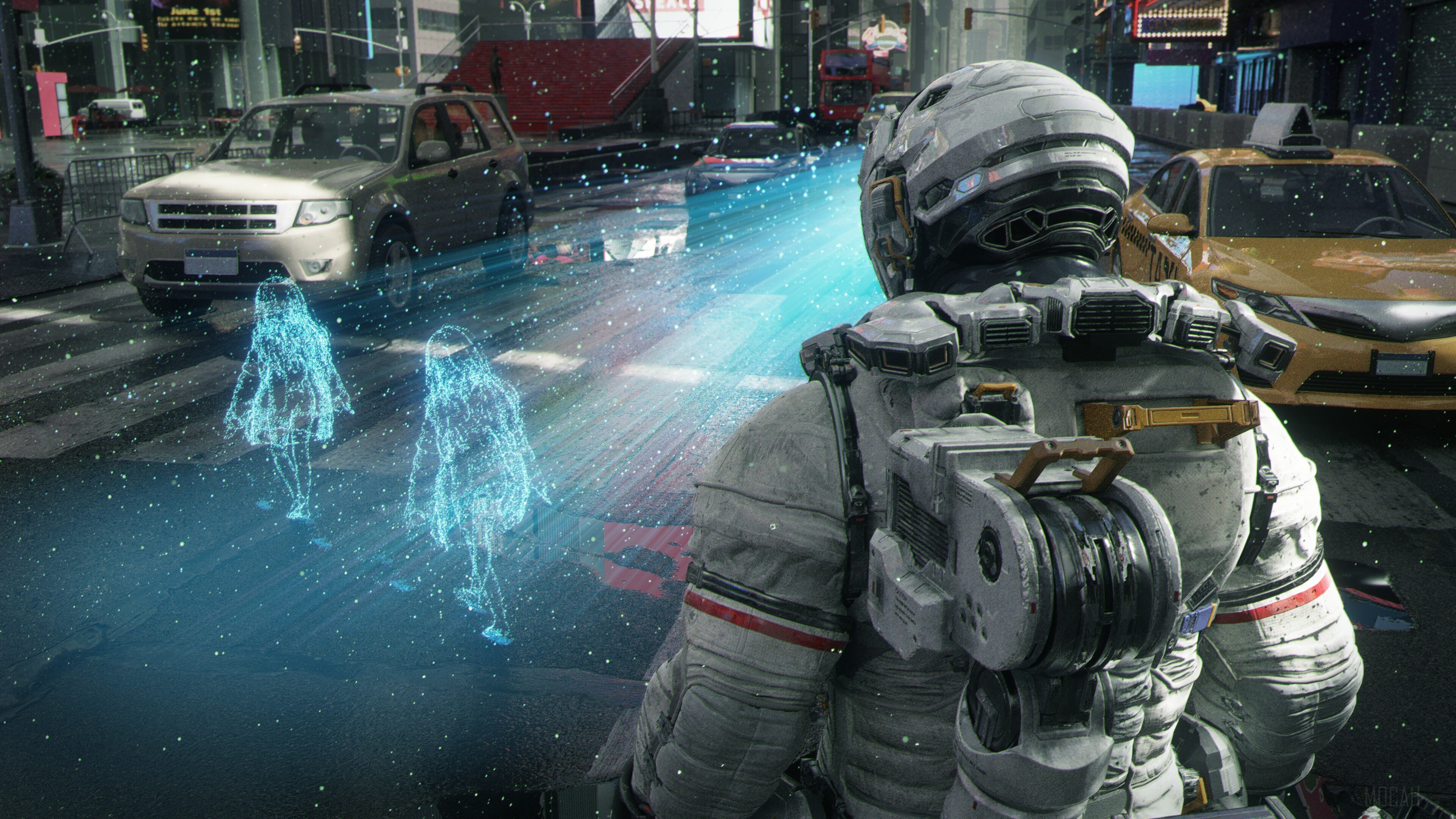 Pragmata Sci Fi Video Game 4K HD Wallpaper