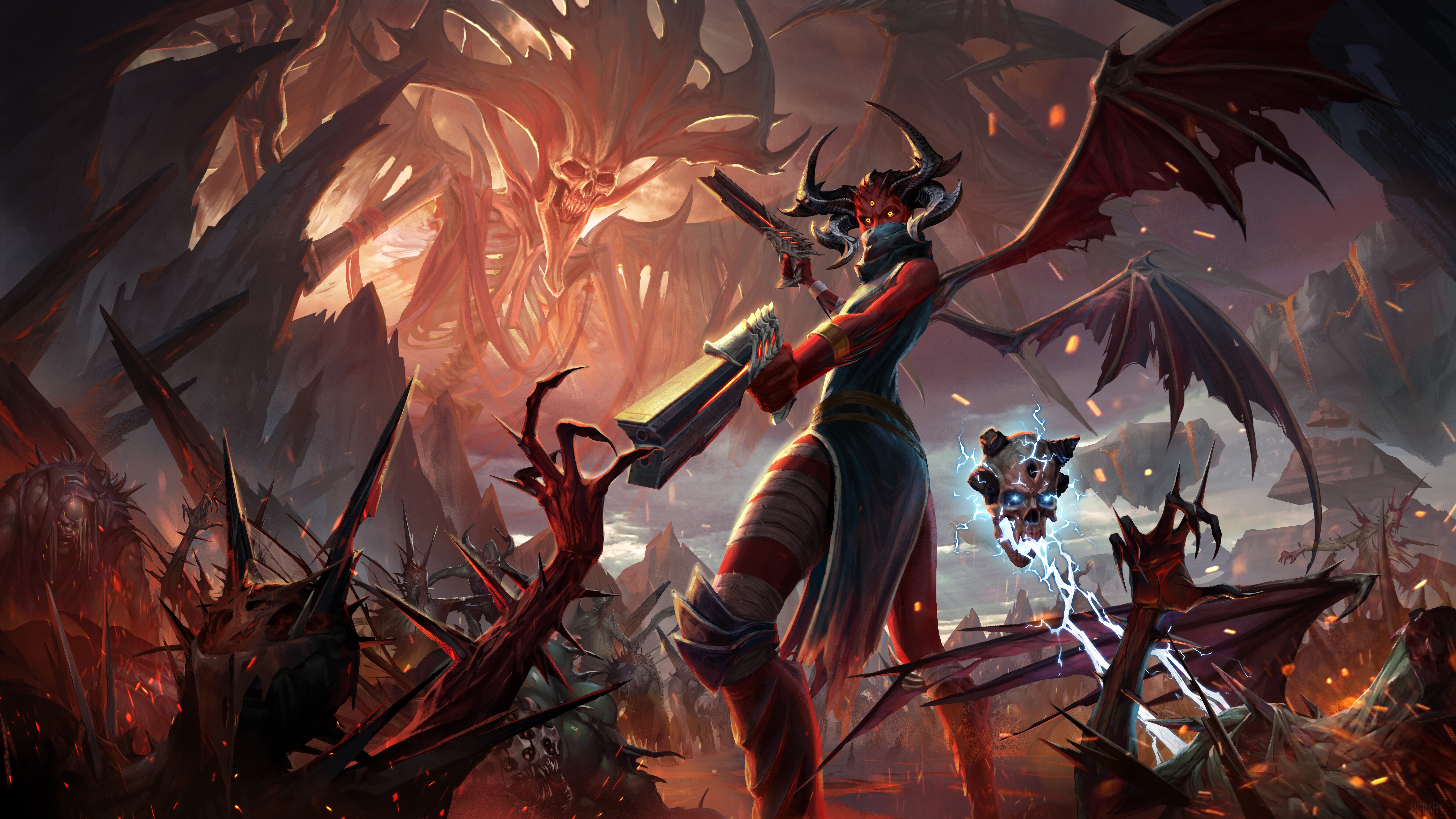 Metal: Hellsinger 4K HD Wallpaper