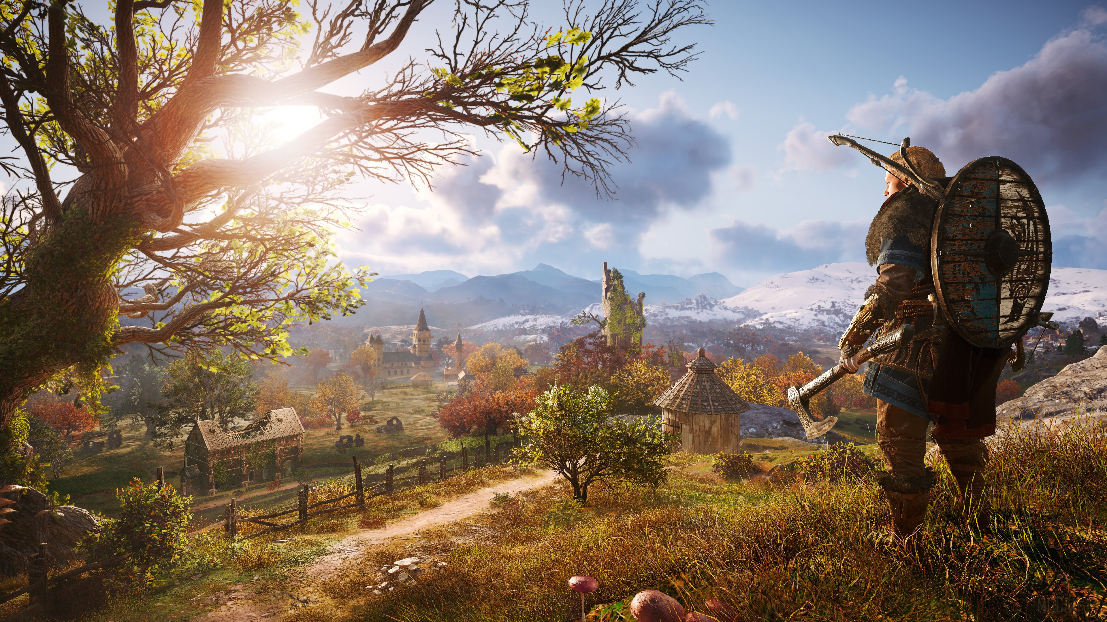 Assassin's Creed Valhalla screenshot 4K HD Wallpaper