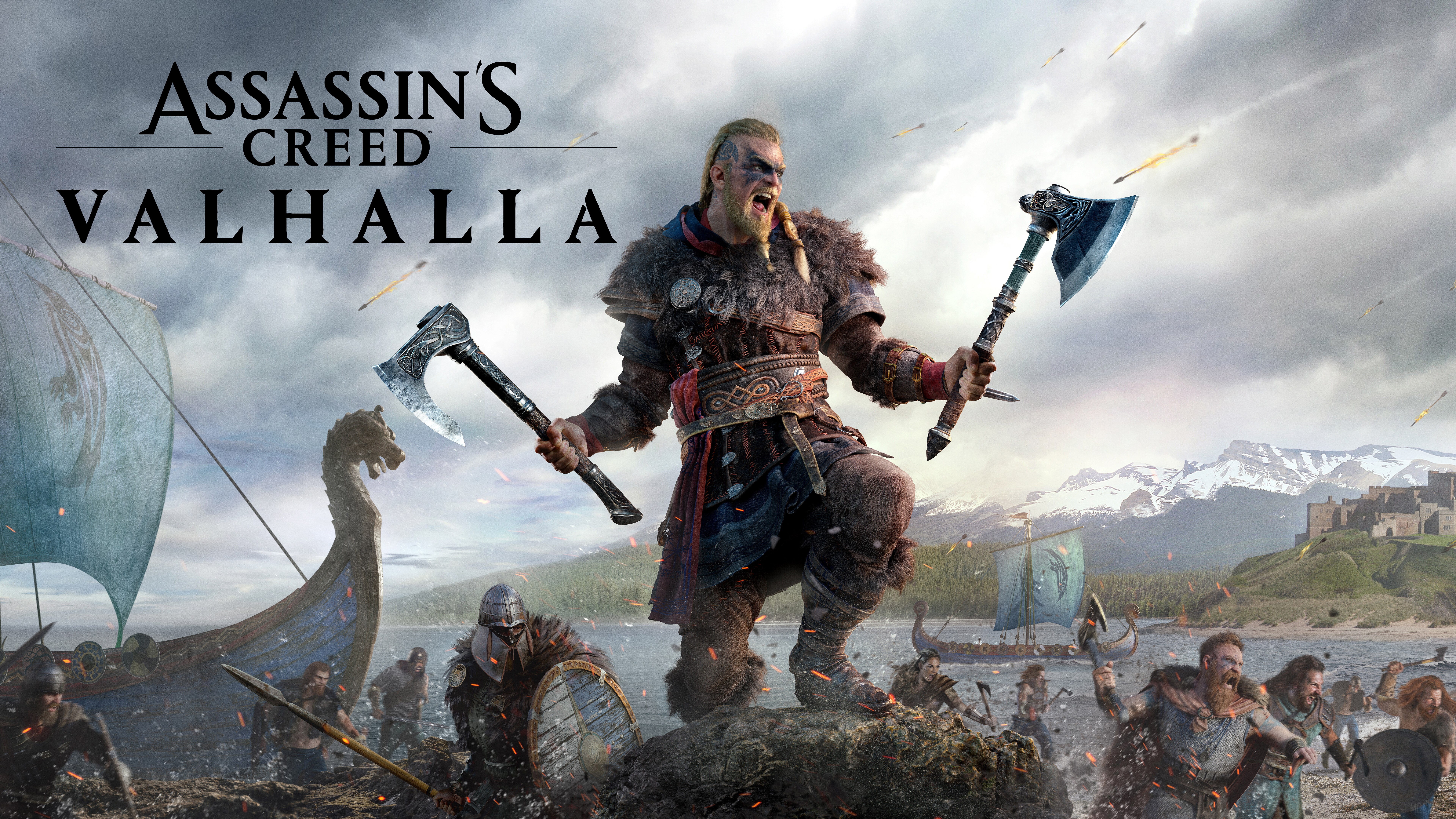Assassin's Creed Valhalla Eivor Viking Army 4K HD Wallpaper