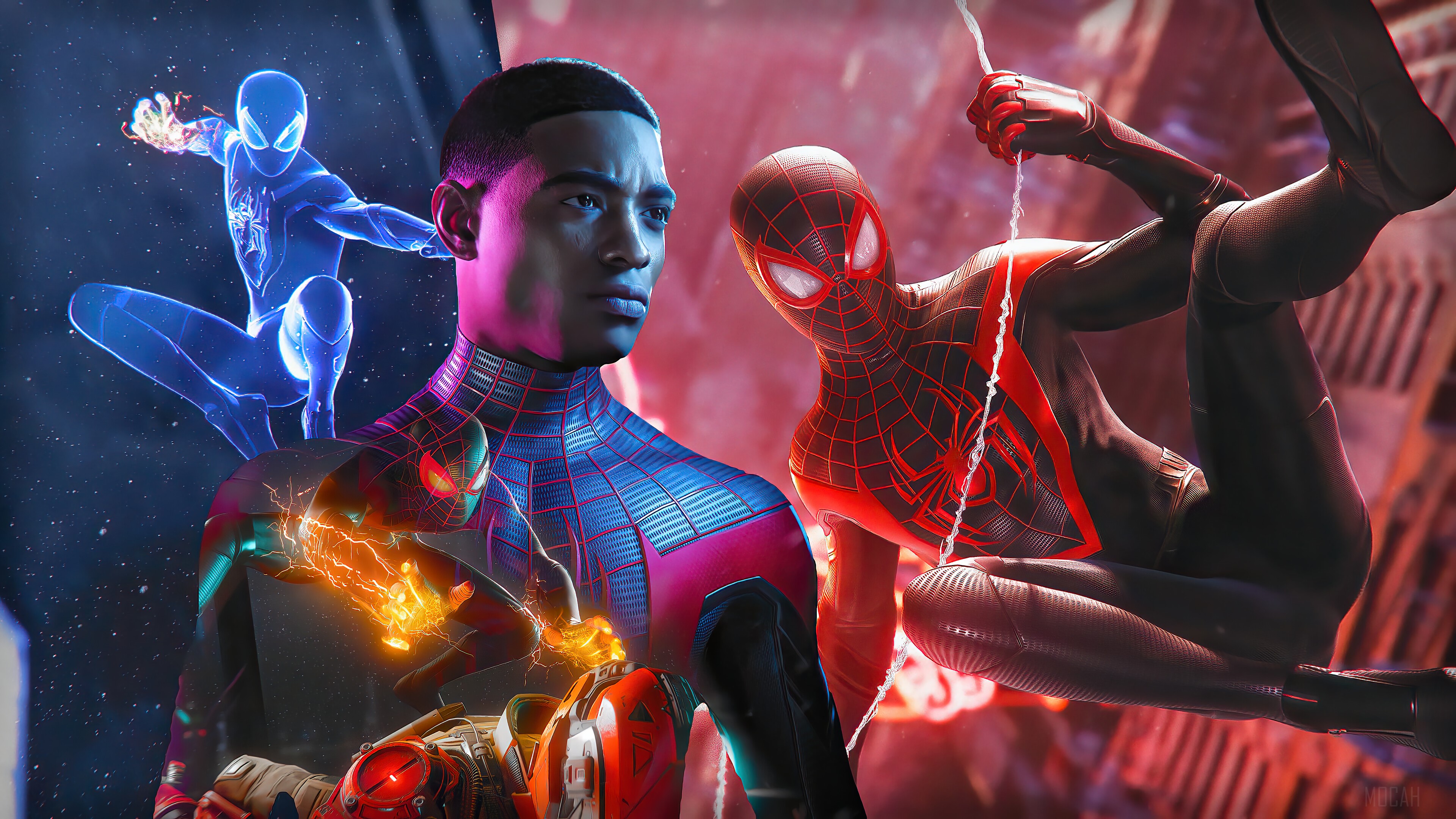 Miles Morales from Marvel's Spider-Man 4K HD Wallpaper